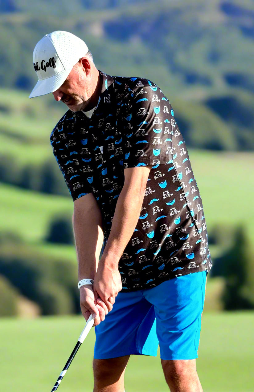 "No Shave November" Polo