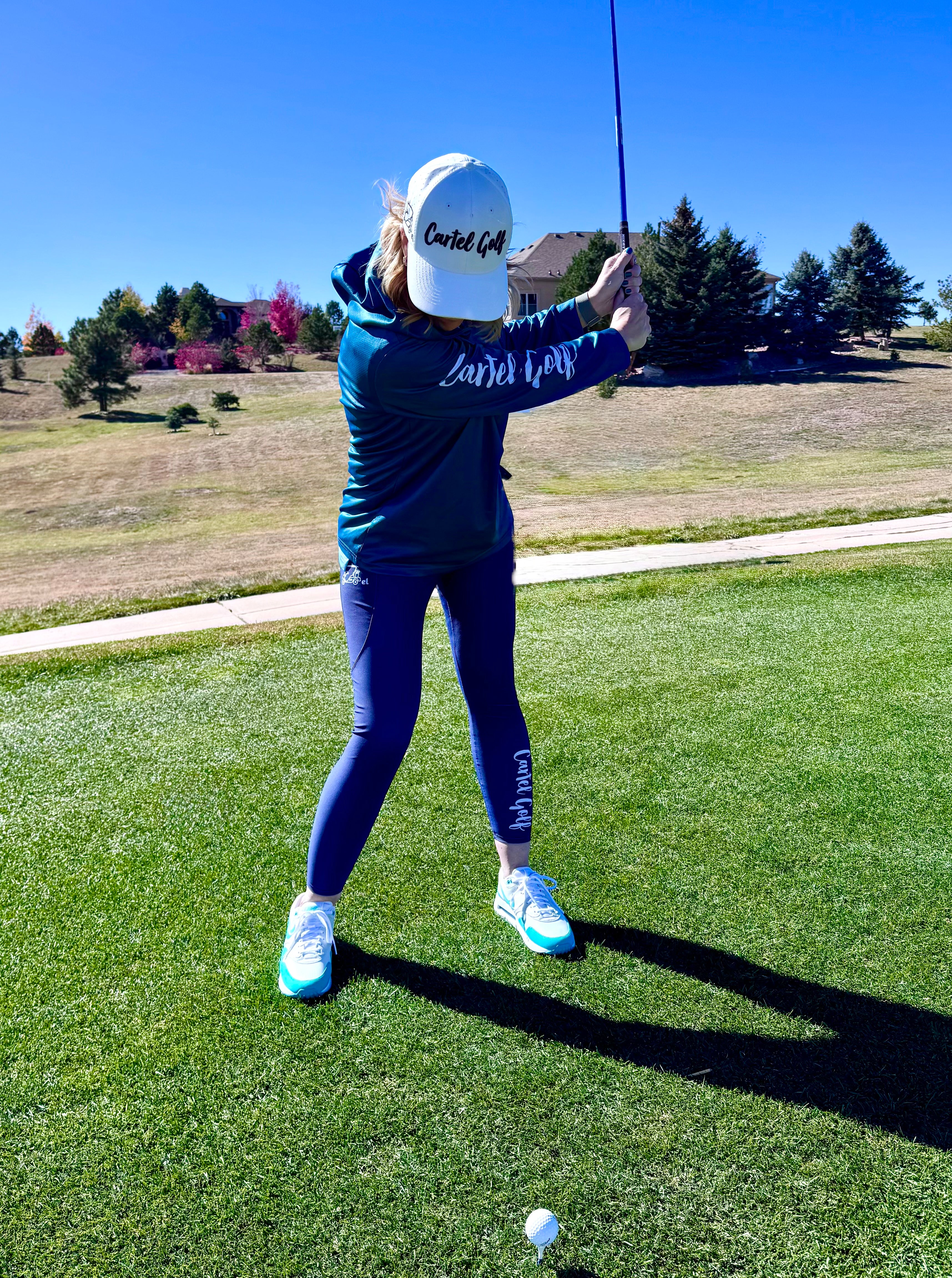 Lightweight Long Sleeve Hooded Shirt "Teal"