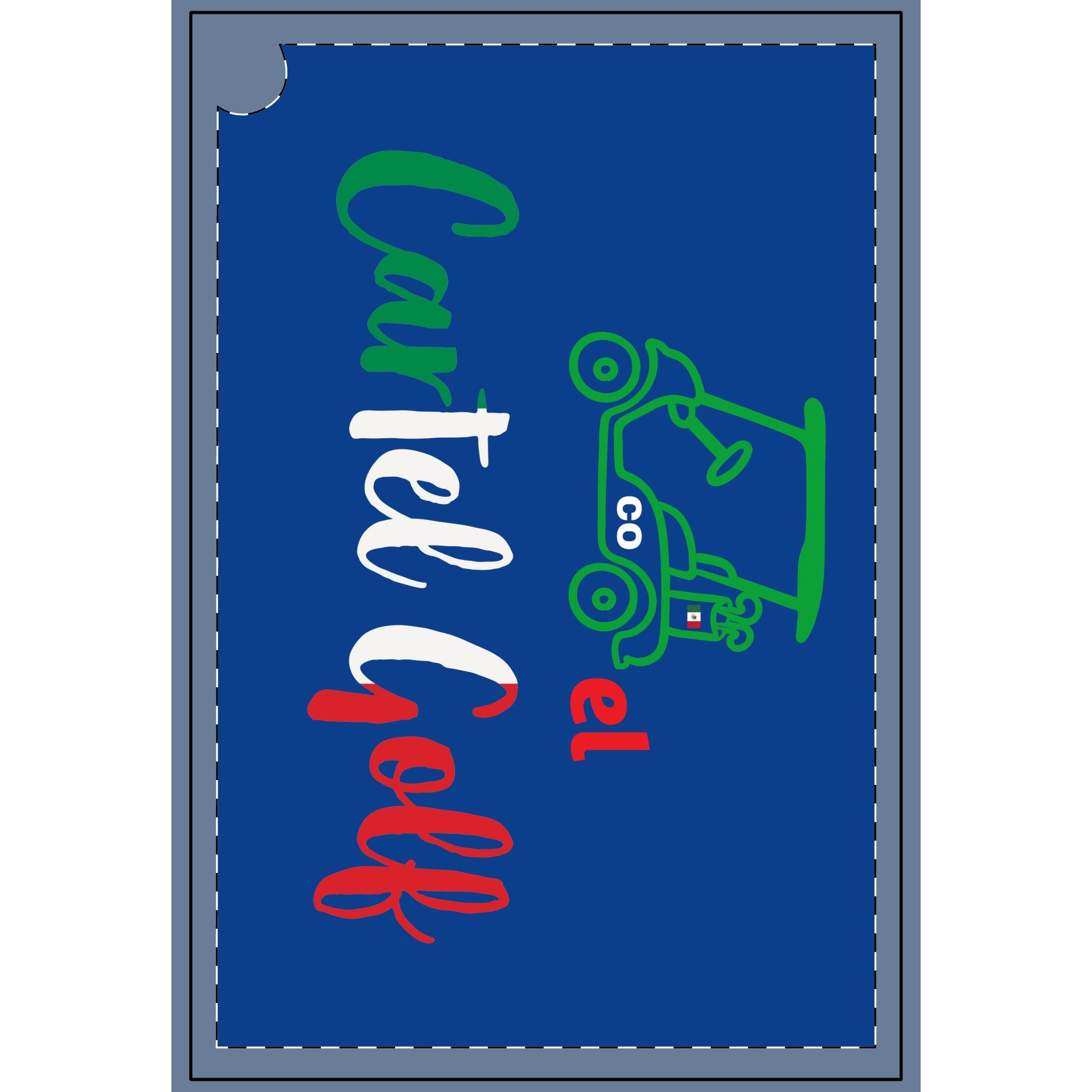 Microfiber Golf Towel "Cartel Golf Italy"