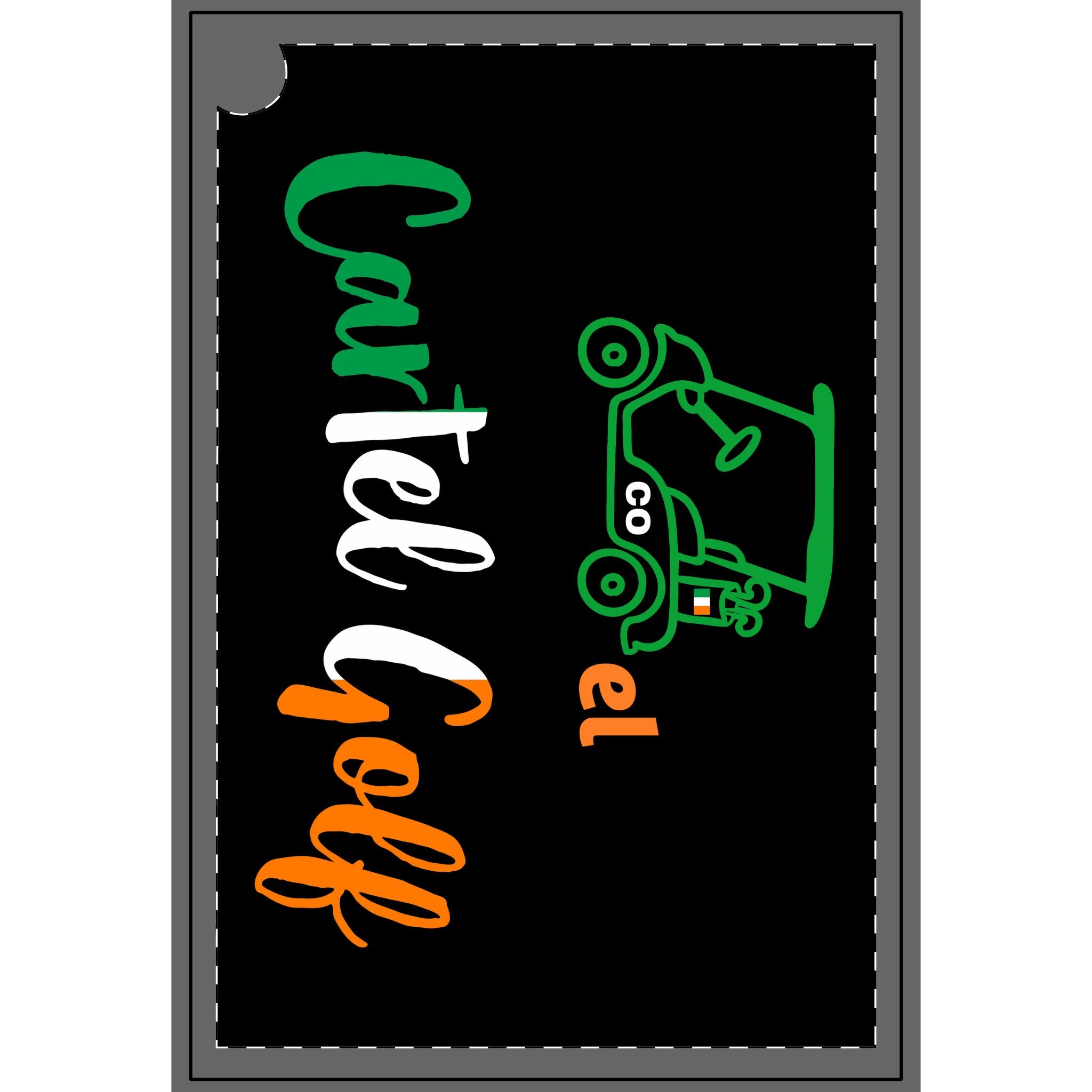 Microfiber Golf Towel "Cartel Golf Ireland"