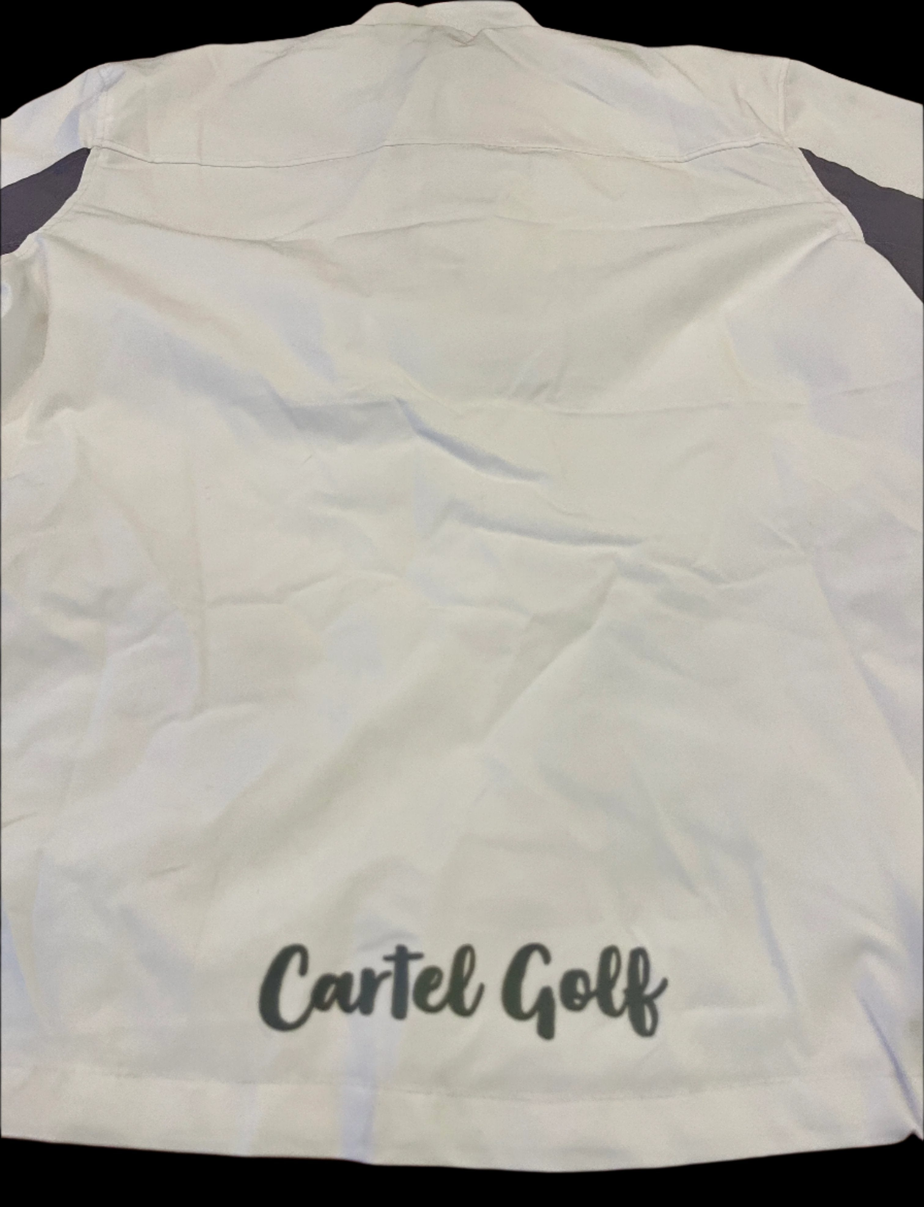 White 1/4" Zip SS Rain/Wind Jacket Unisex