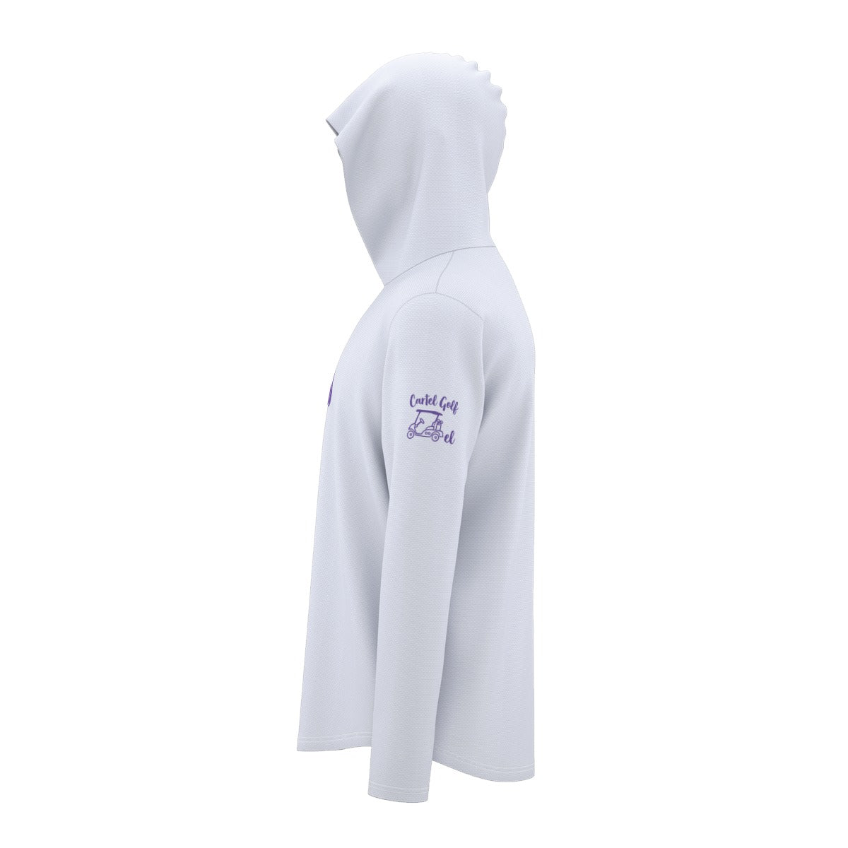 "A-West Wildcats" All-Over Print Men's Sunscreen Sports Hoodie With Thumb Holes