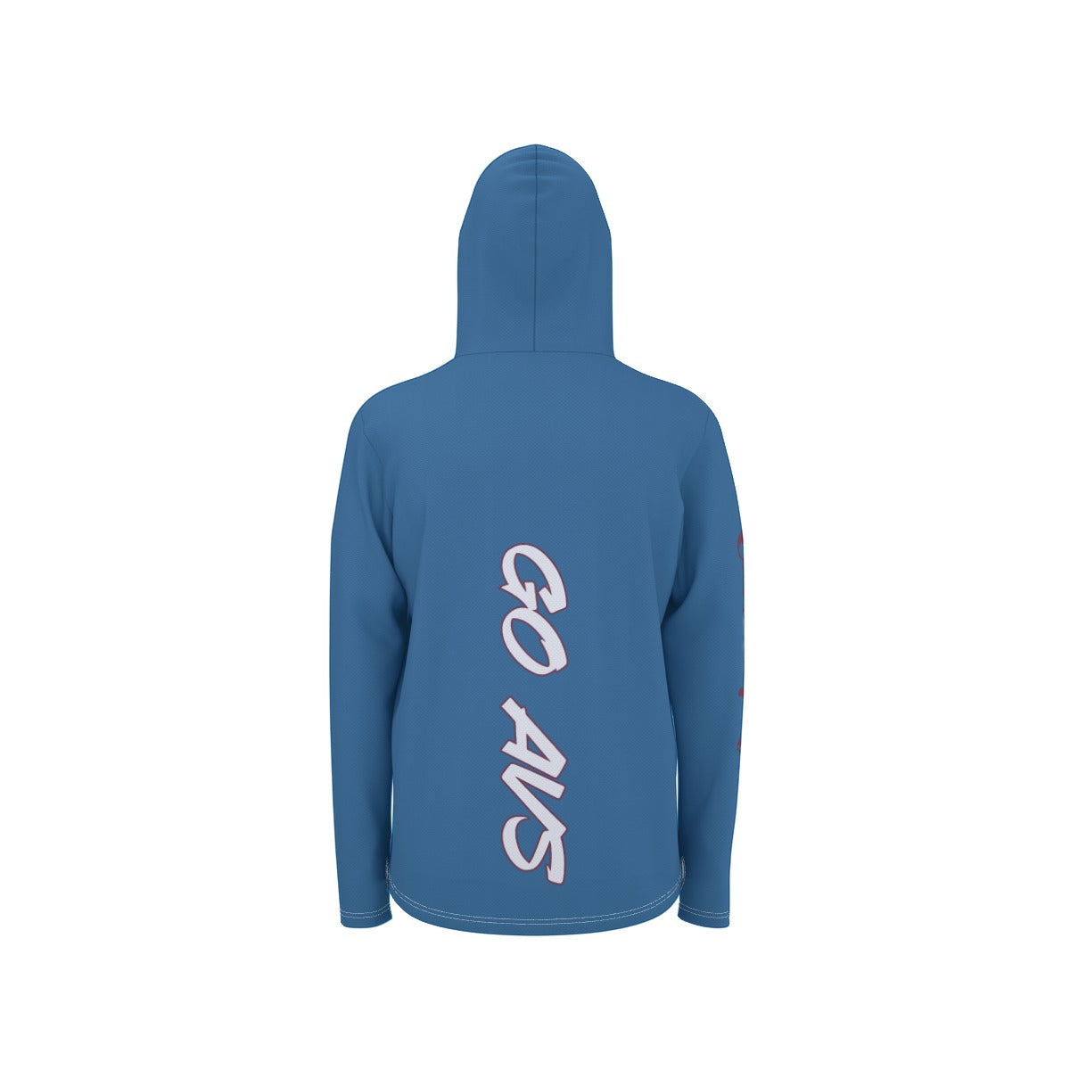 All-Over Print Sunscreen Sports Hoodie With Thumb Holes "Go Avs"
