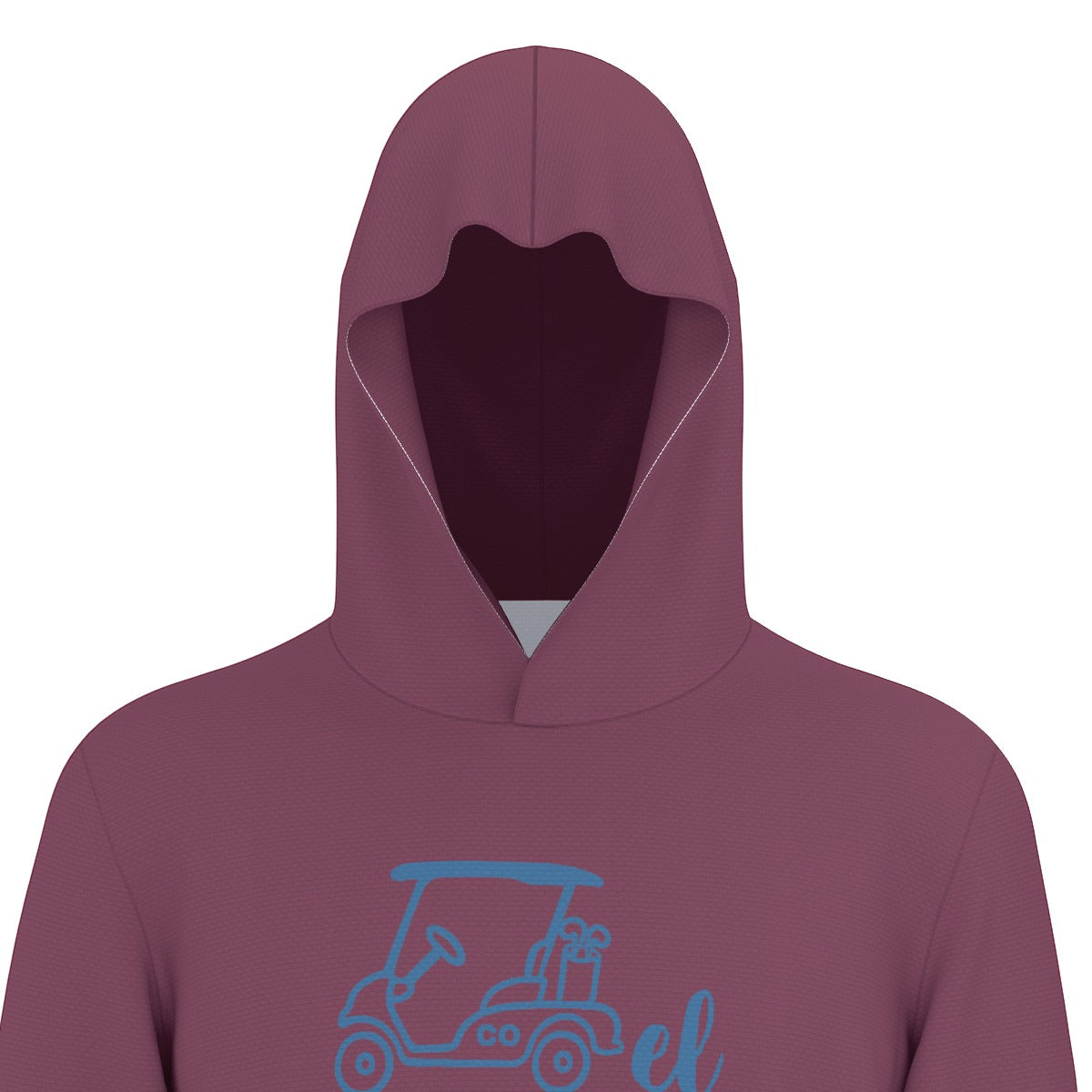 Cartel Golf "Go Avs" All-Over Print Men's Sunscreen Sports Hoodie With Thumb Holes