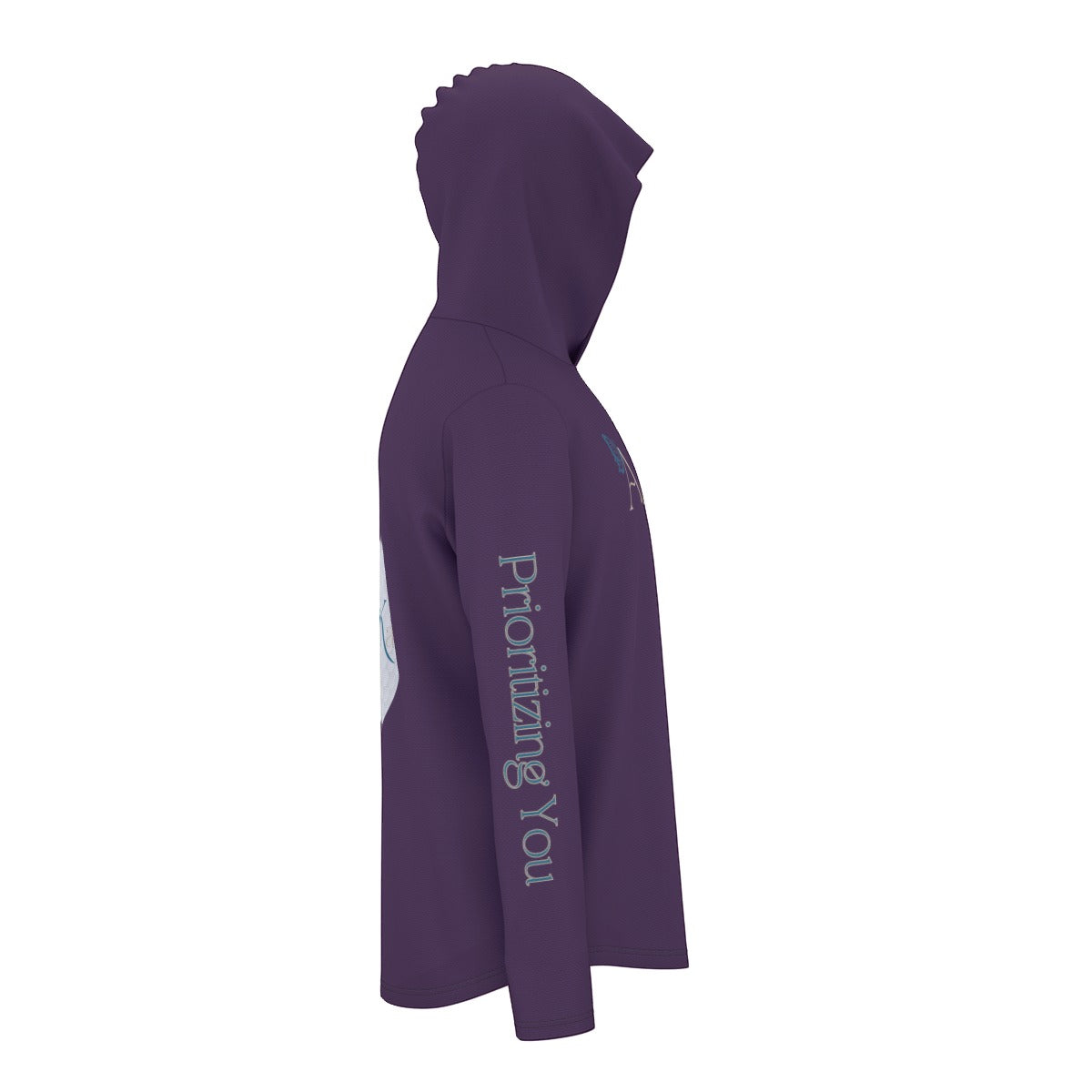 All-Over Print Sunscreen Sports Hoodie With "Fix Your Low T"