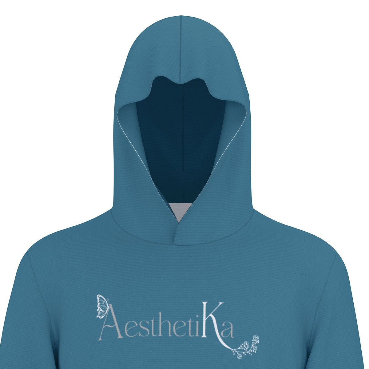 All-Over Print Unisex Sunscreen Sports Hoodie With Thumb Holes "Aesthetika"