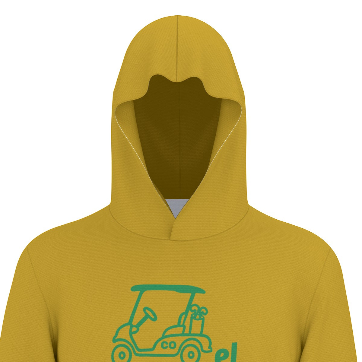 Cartel Golf "Go Irish" All-Over Print Men's Sunscreen Sports Hoodie With Thumb Holes