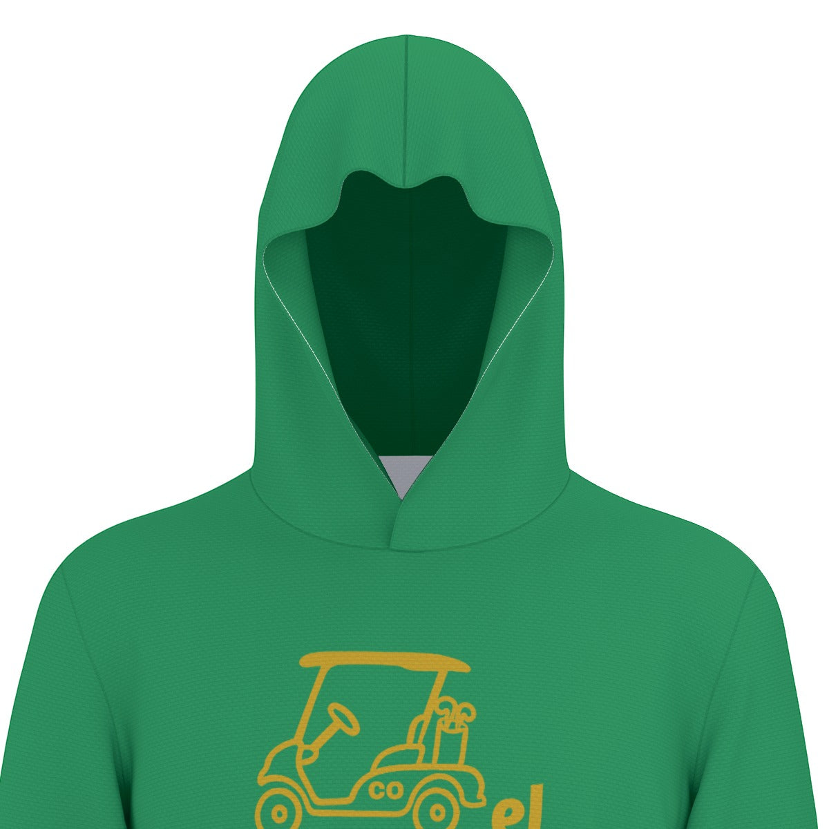 Cartel Golf "Go Irish" All-Over Print Men's Sunscreen Sports Hoodie With Thumb Holes