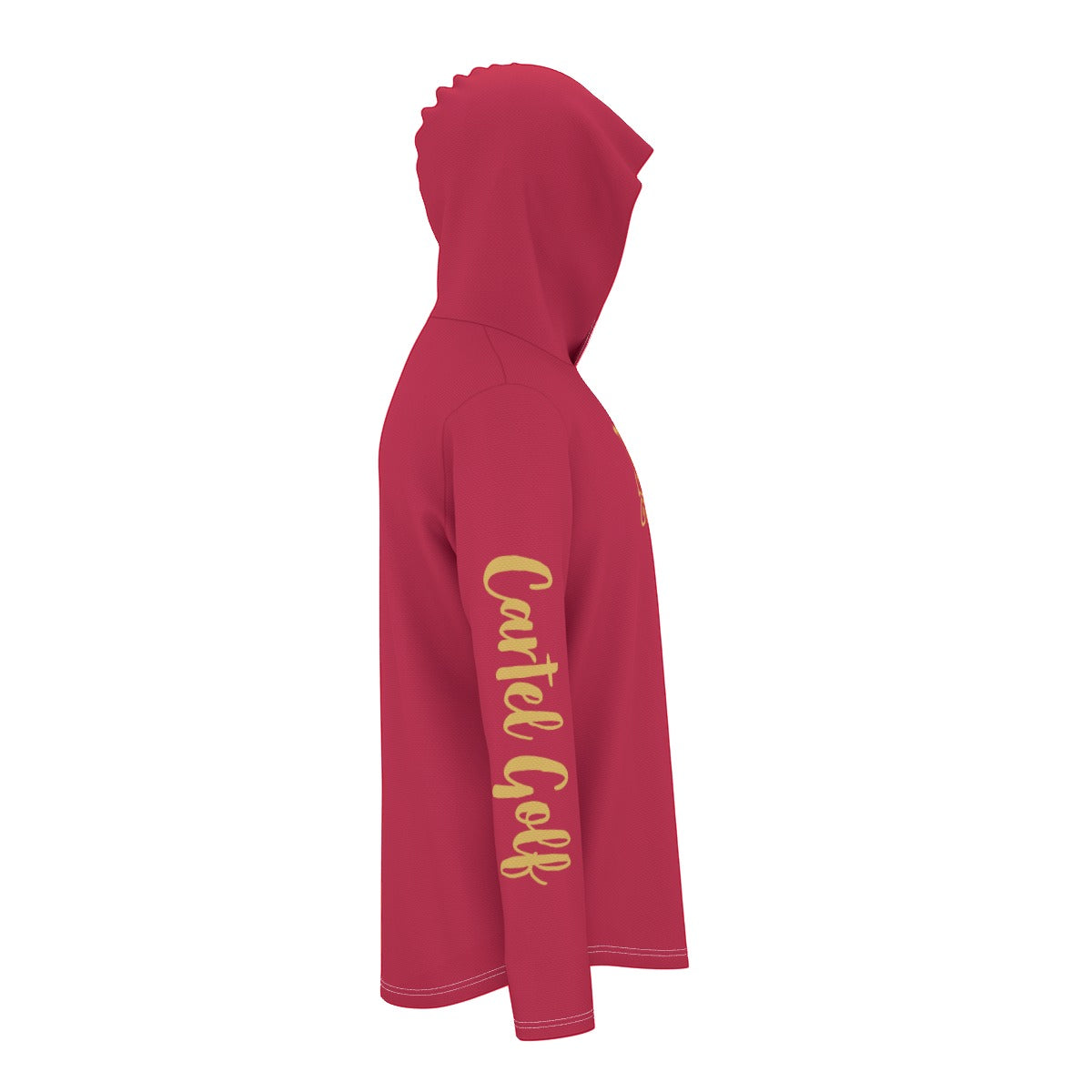 Cartel Golf "Go Cyclones" All-Over Print Men's Sunscreen Sports Hoodie With Thumb Holes