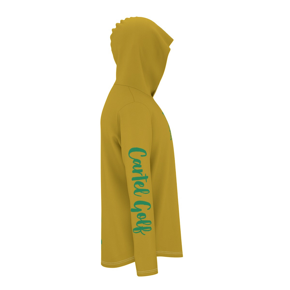 Cartel Golf "Go Irish" All-Over Print Men's Sunscreen Sports Hoodie With Thumb Holes