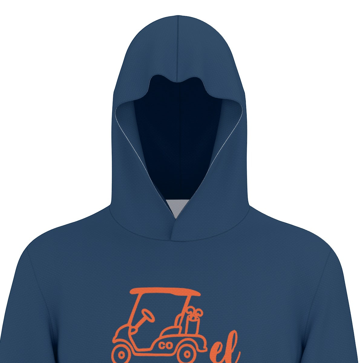 "Go Broncos" Sunscreen Sports Hoodie With Thumb Holes