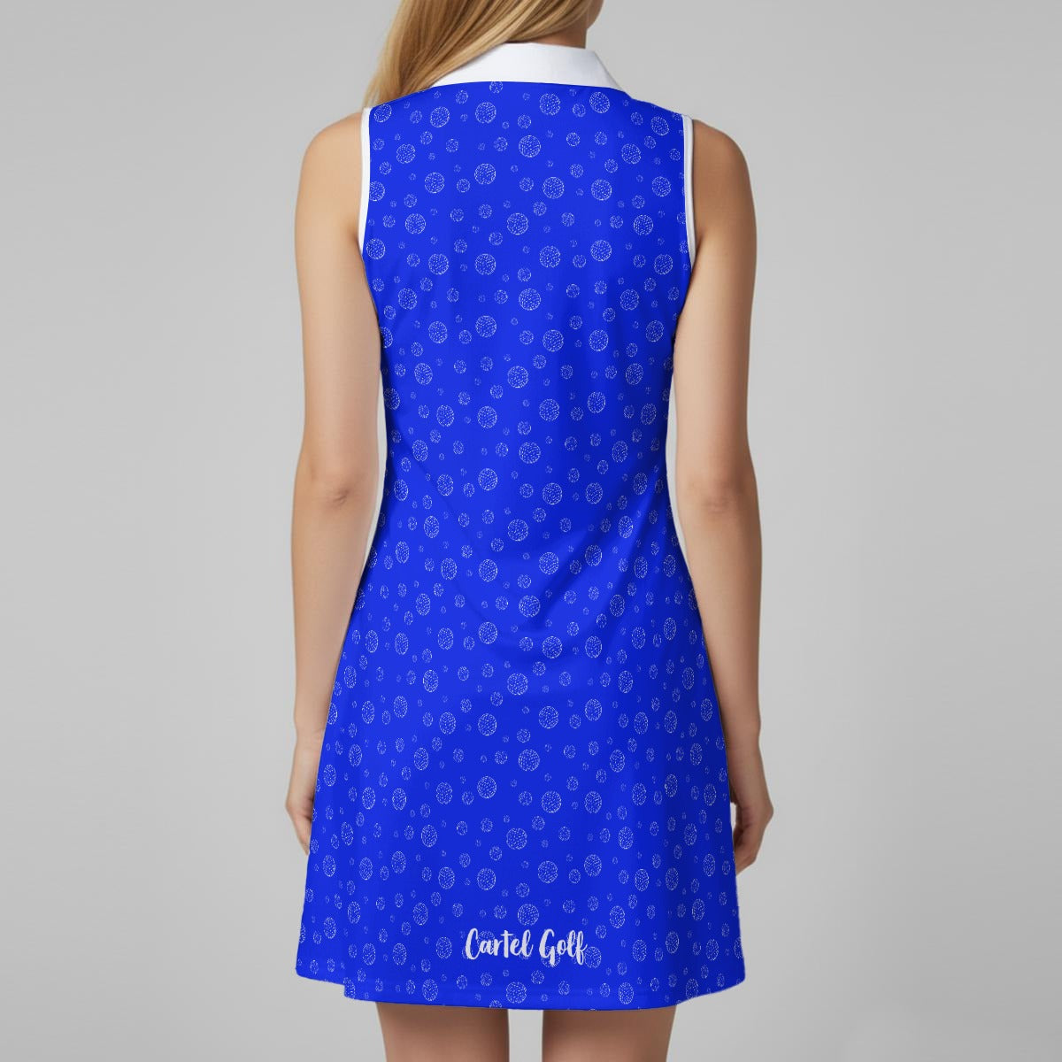 All-Over Print Women’s Sports Dress Set "Royal Blue"