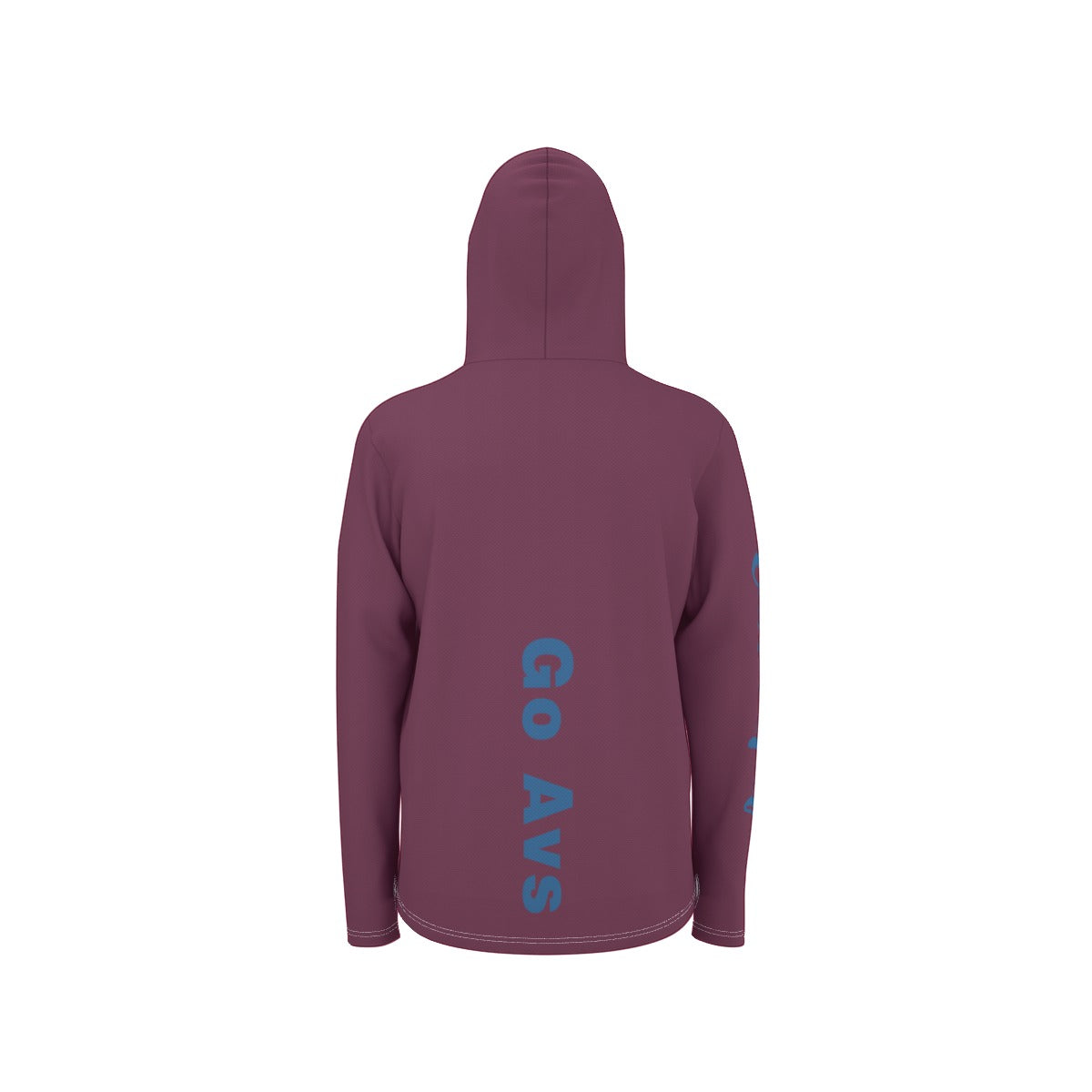 Cartel Golf "Go Avs" All-Over Print Men's Sunscreen Sports Hoodie With Thumb Holes