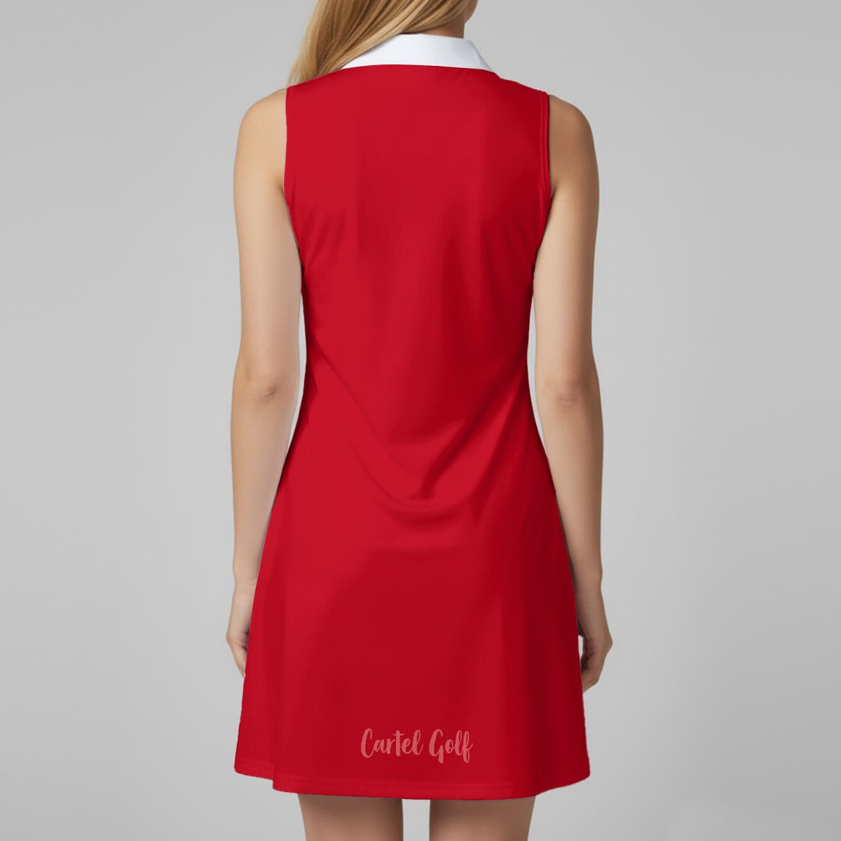 All-Over Print Women’s Sports Dress Set "Red"