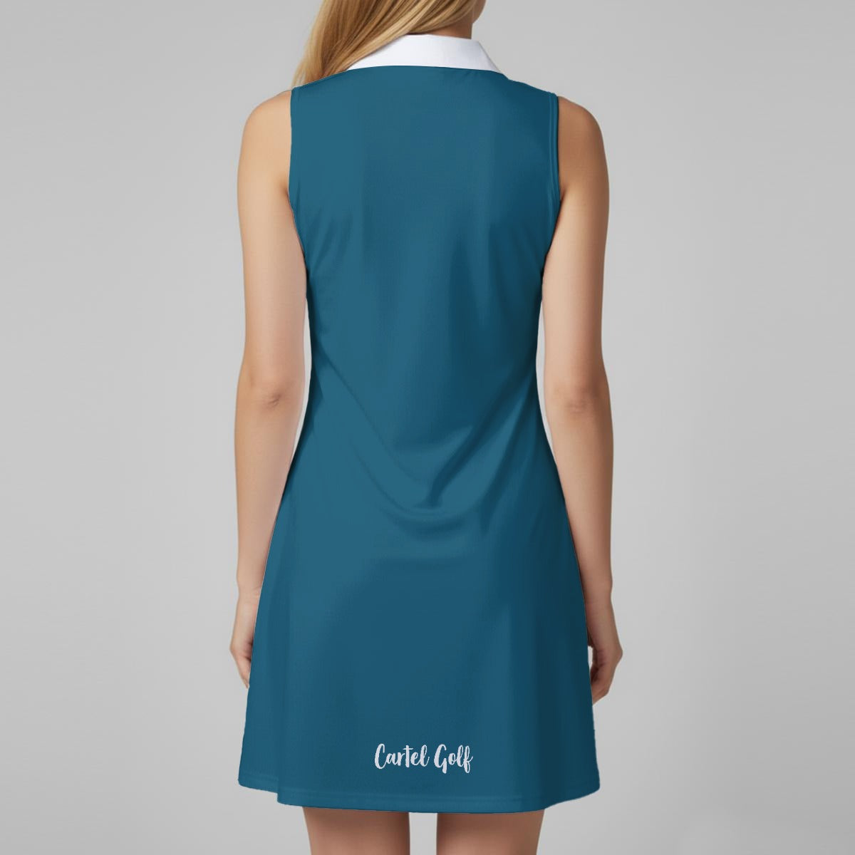 All-Over Print Women’s Sports Dress Set "Dark Teal"