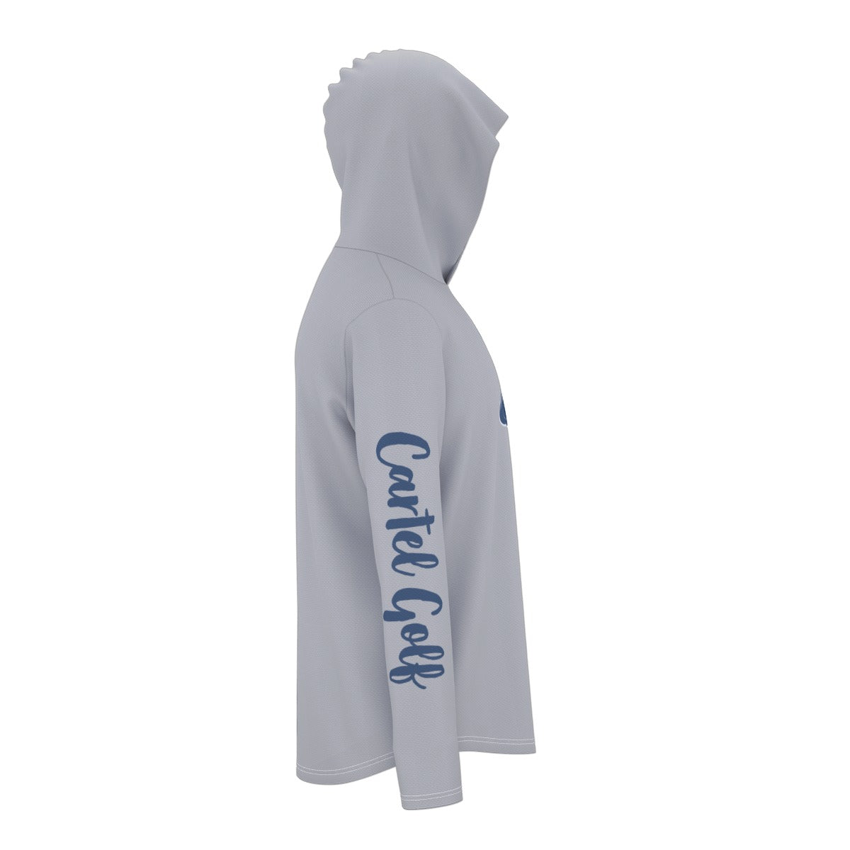 "CSM Go Diggers" All-Over Print Men's Sunscreen Sports Hoodie With Thumb Holes