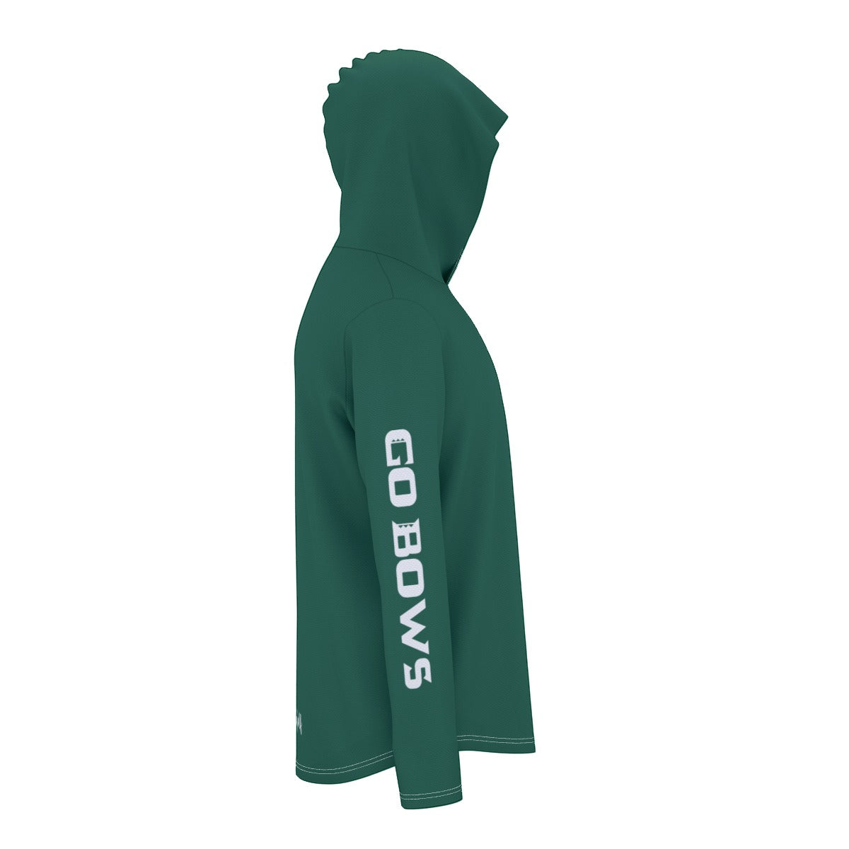 All-Over Print Sunscreen Sports Hoodie "Go Bows"