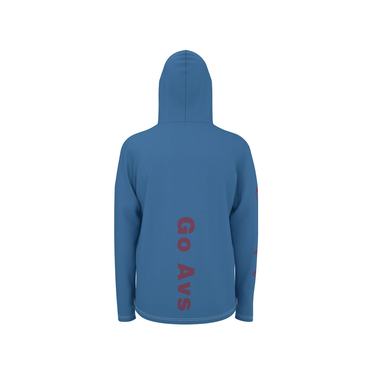 Cartel Golf "Go Avs" All-Over Print Men's Sunscreen Sports Hoodie With Thumb Holes