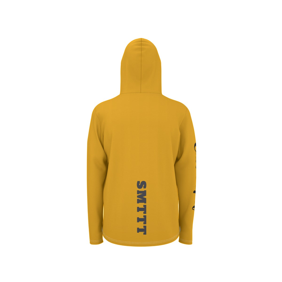 "SMTTT" All-Over Print Men's Sunscreen Sports Hoodie With Thumb Holes