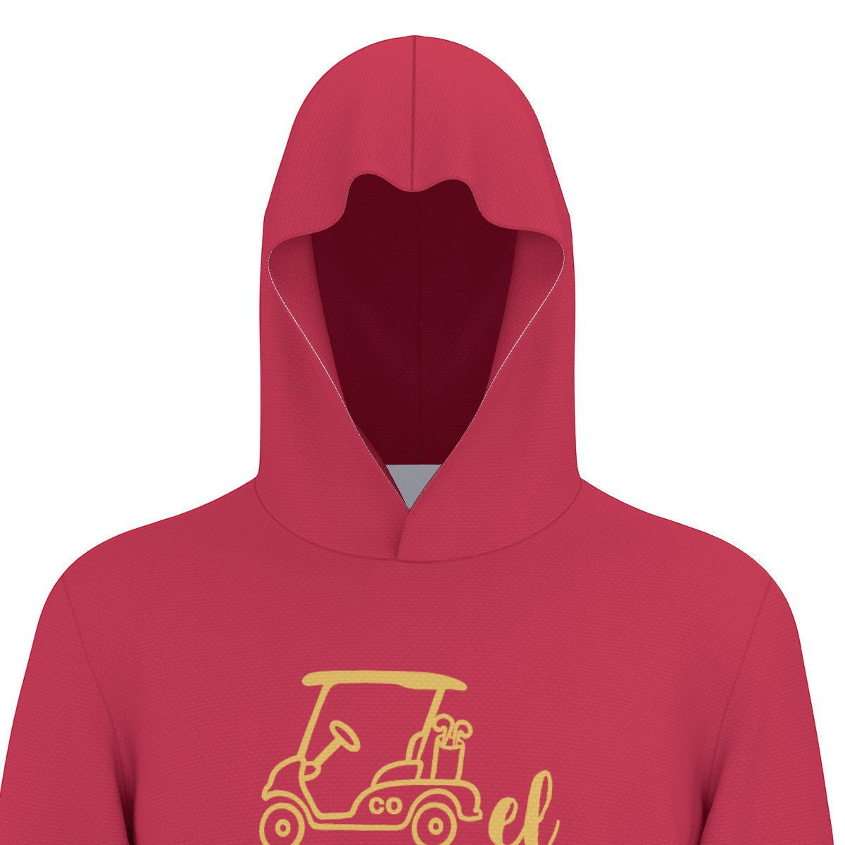 Cartel Golf "Go Cyclones" All-Over Print Men's Sunscreen Sports Hoodie With Thumb Holes