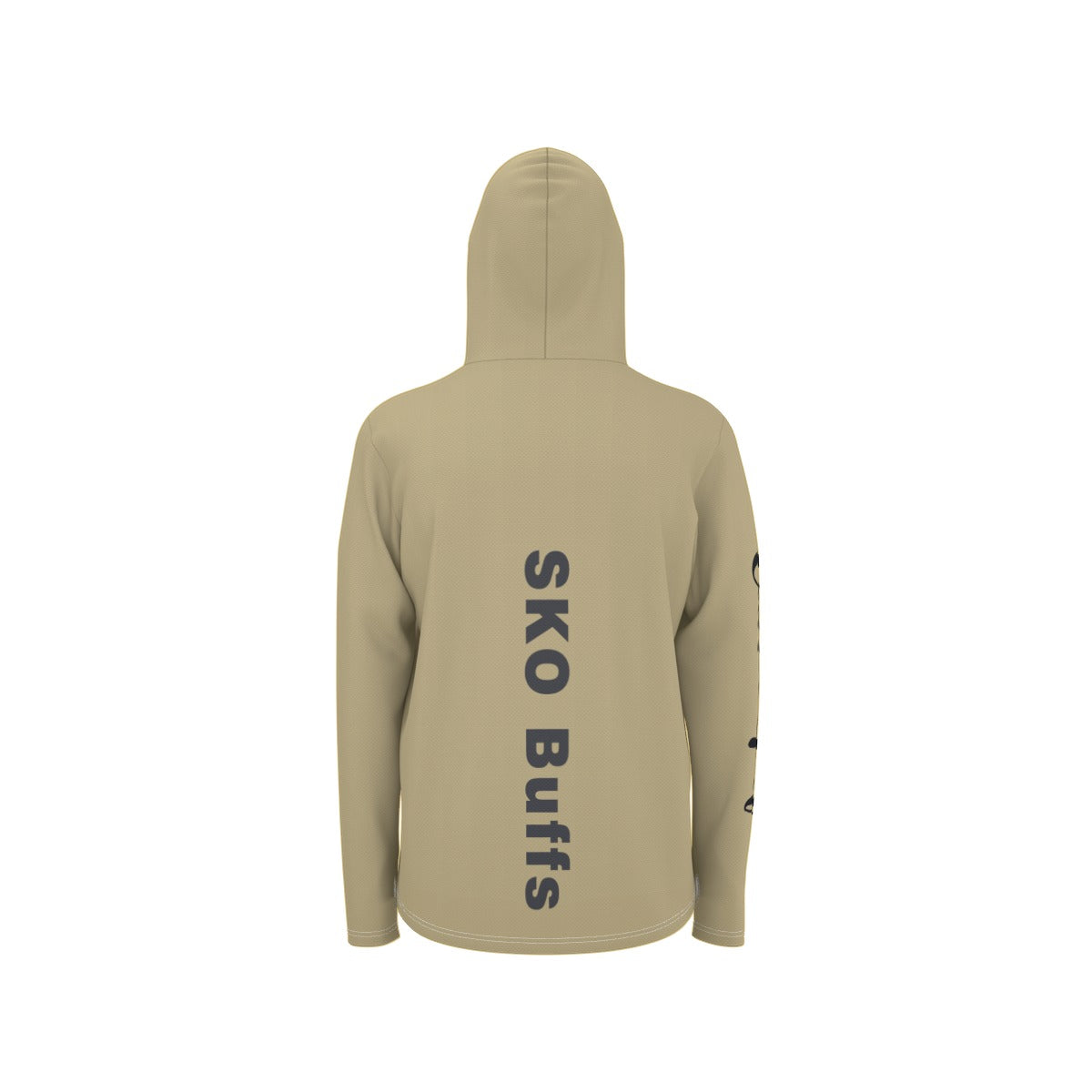 Cartel Golf "SKO Buffs" All-Over Print Men's Sunscreen Sports Hoodie With Thumb Holes