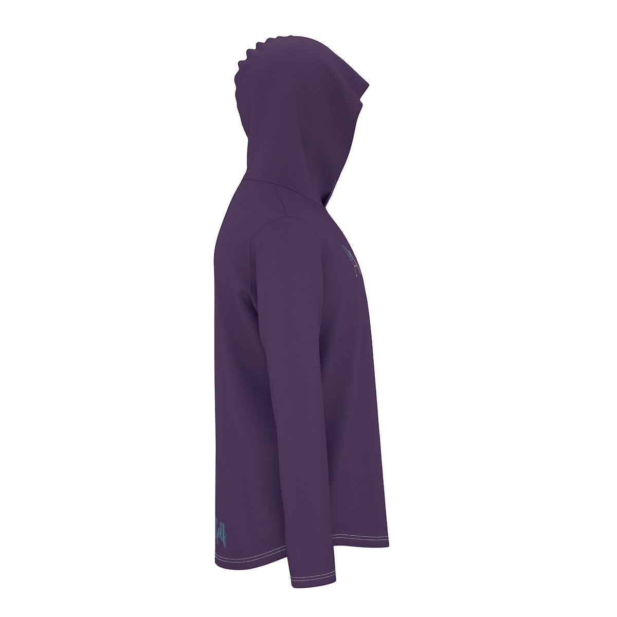 All-Over Print Unisex Sunscreen Sports Hoodie With Thumb Holes "Aesthetika"