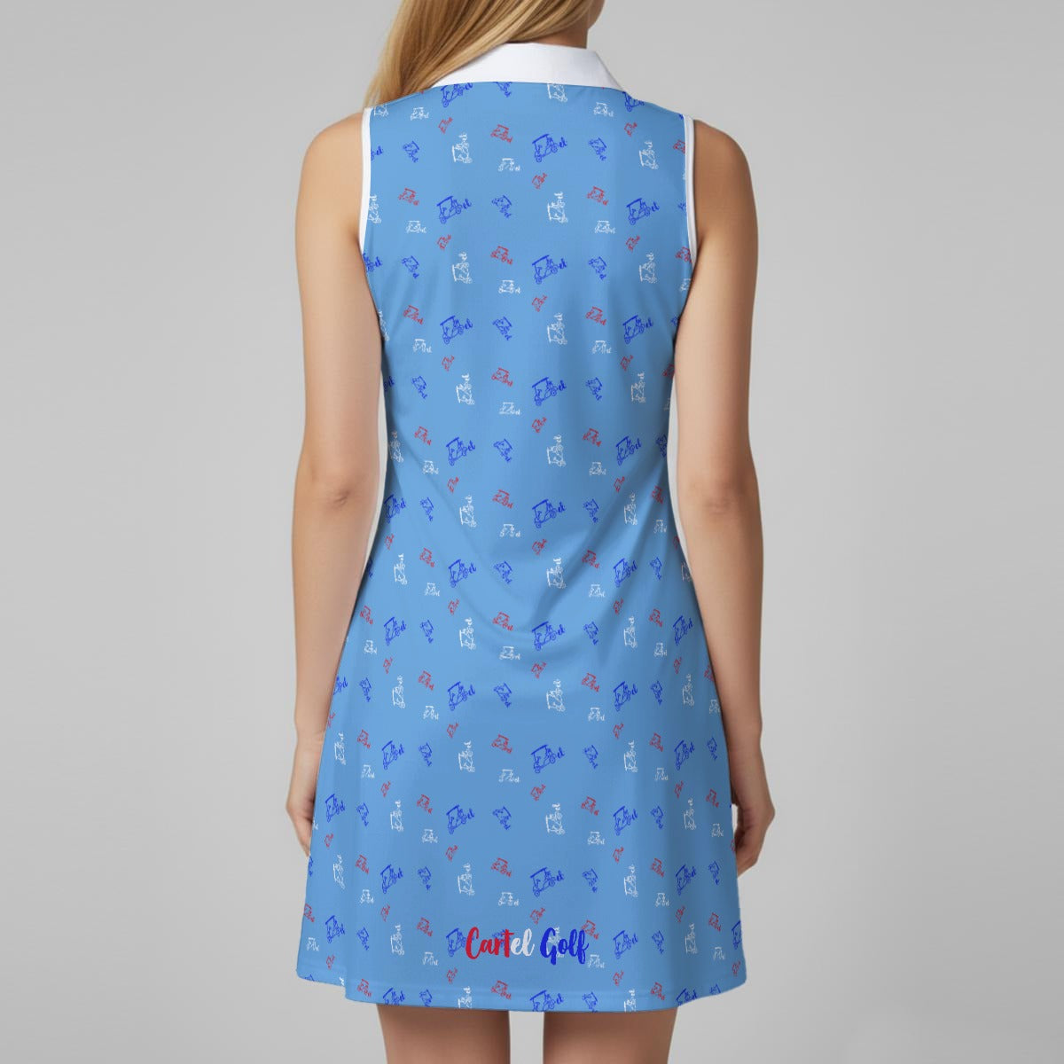 All-Over Print Women’s Sports Dress Set "USA"