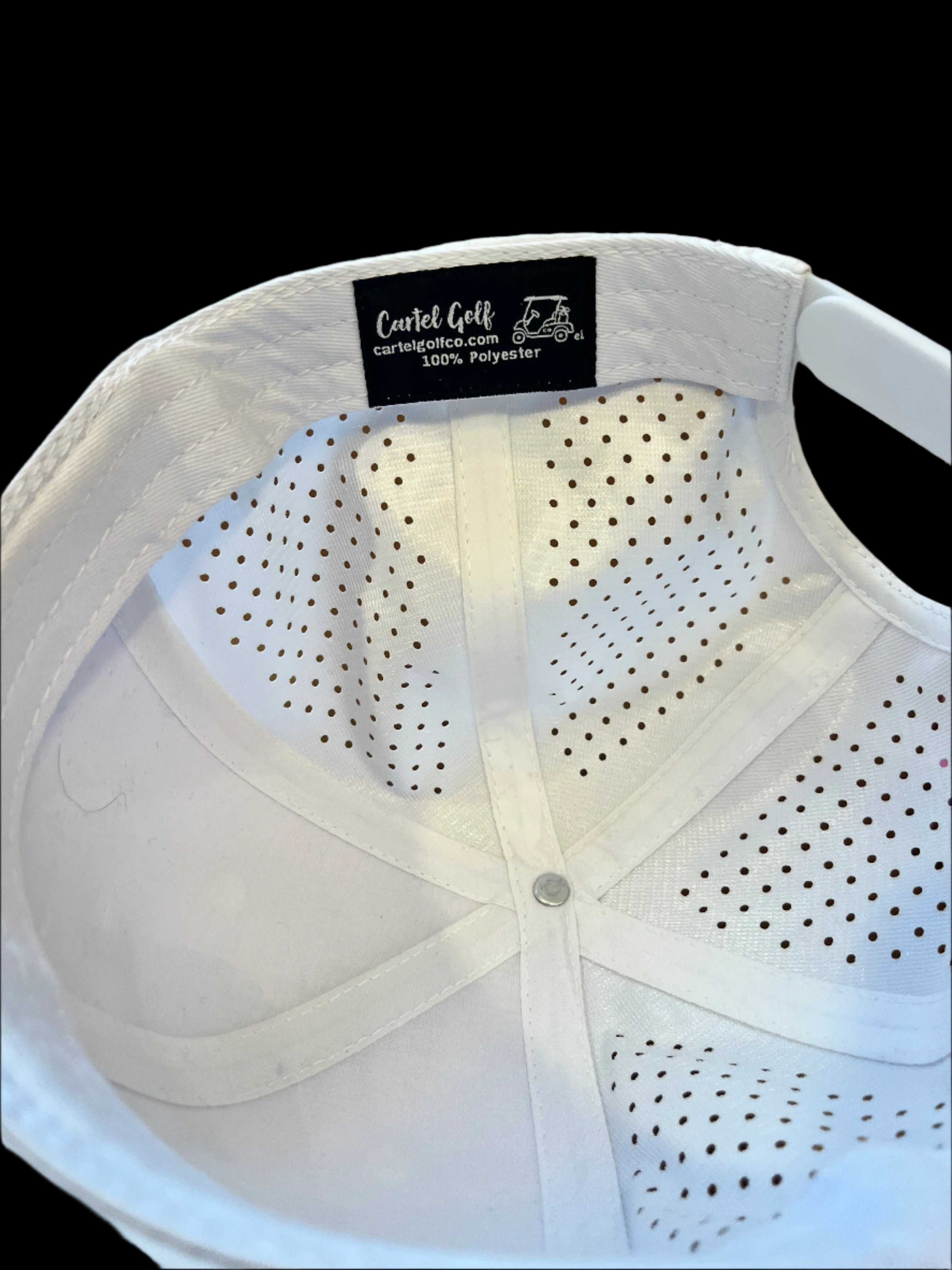 Signature White Polyester Hat