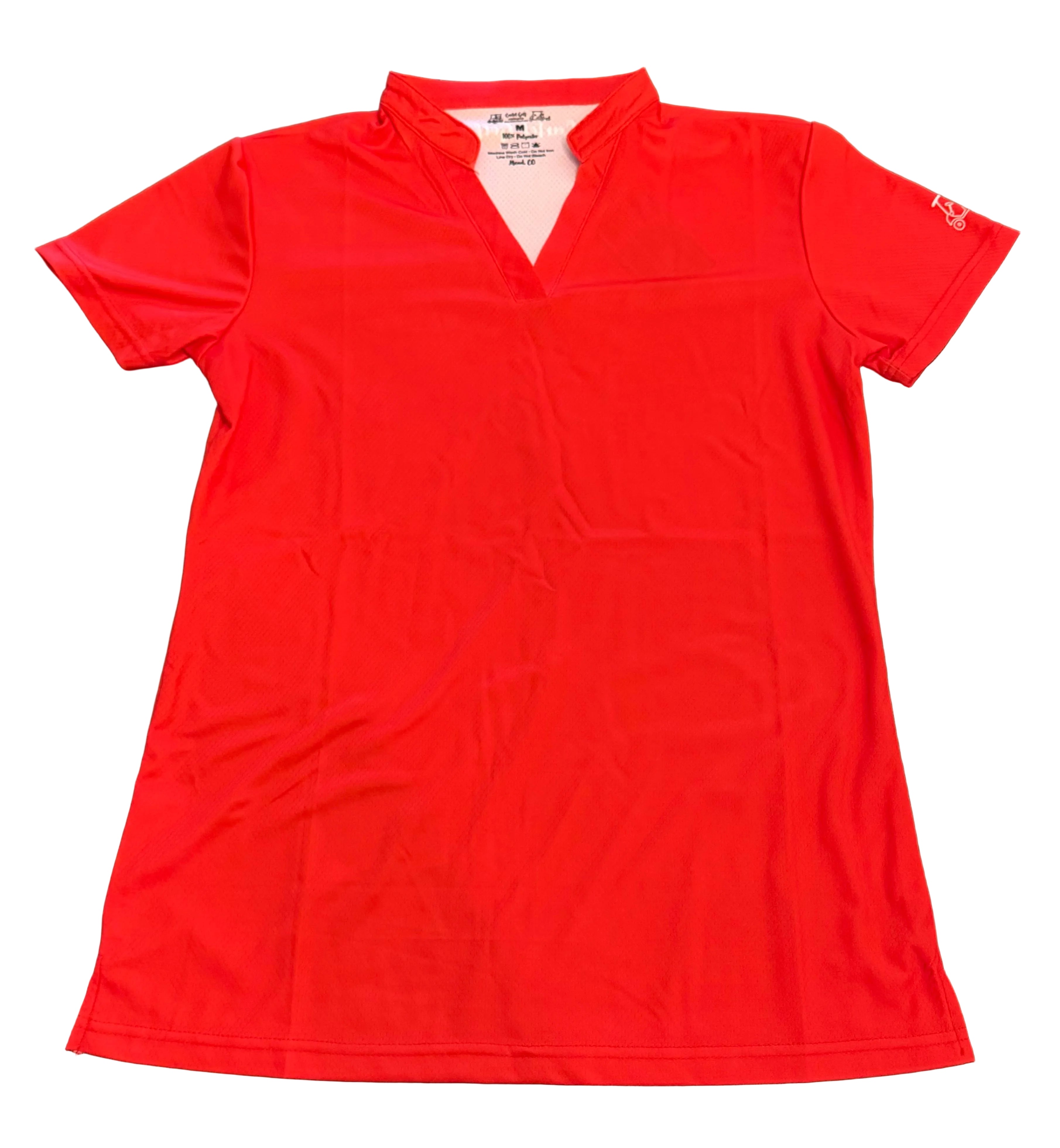 Solid Red Polo