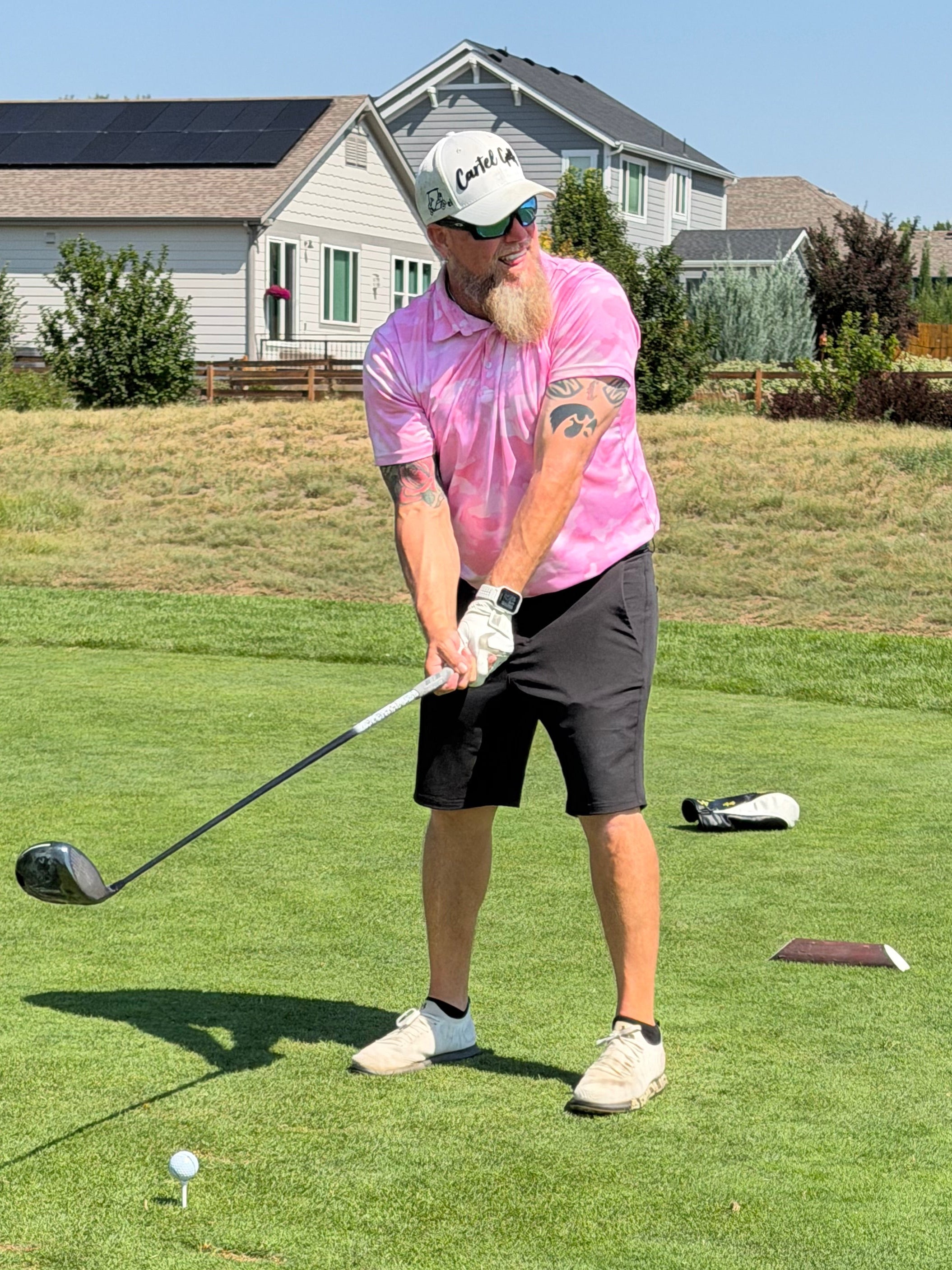 Pink Camo Polo
