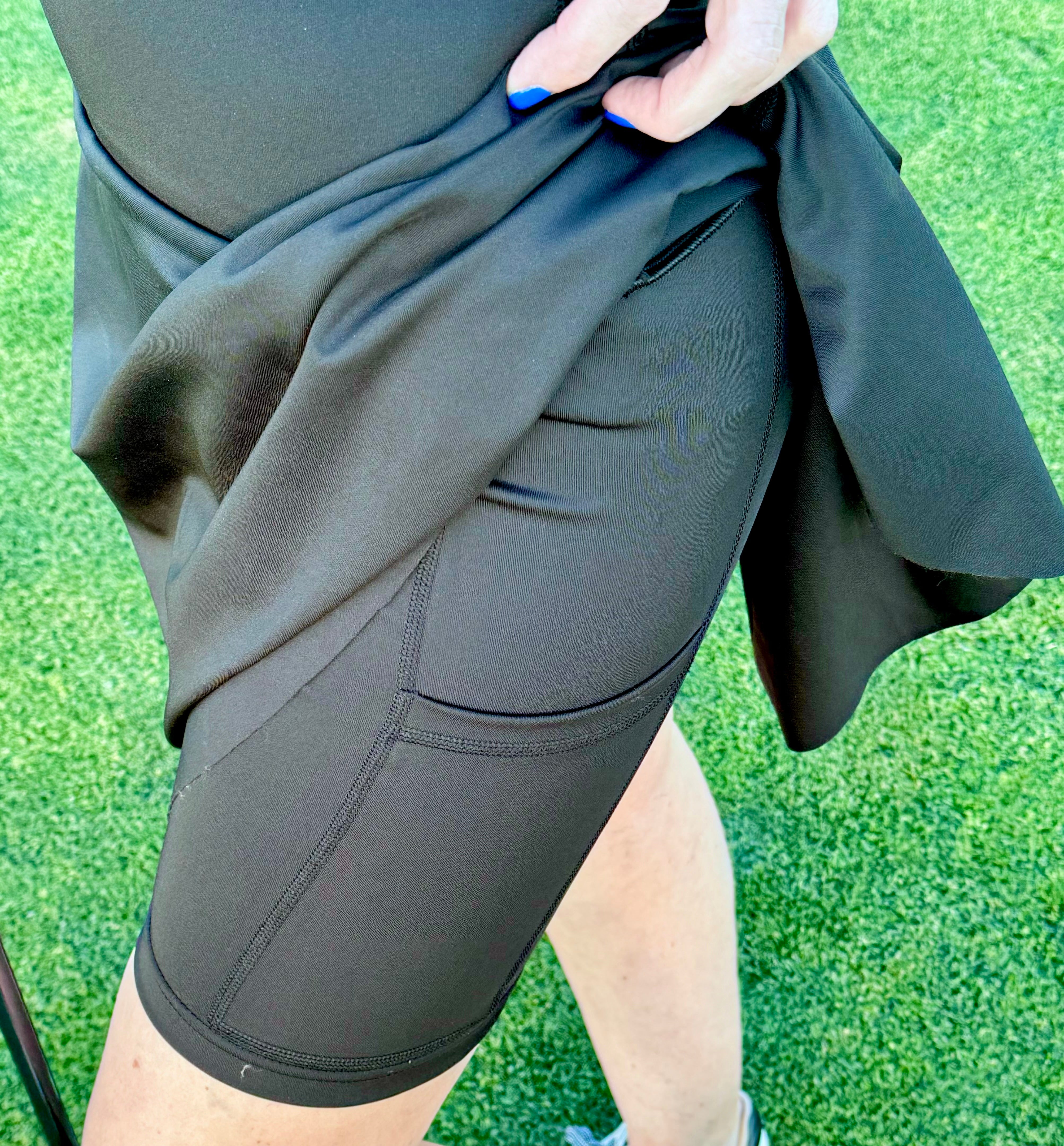 Black Skirt w/Skorts