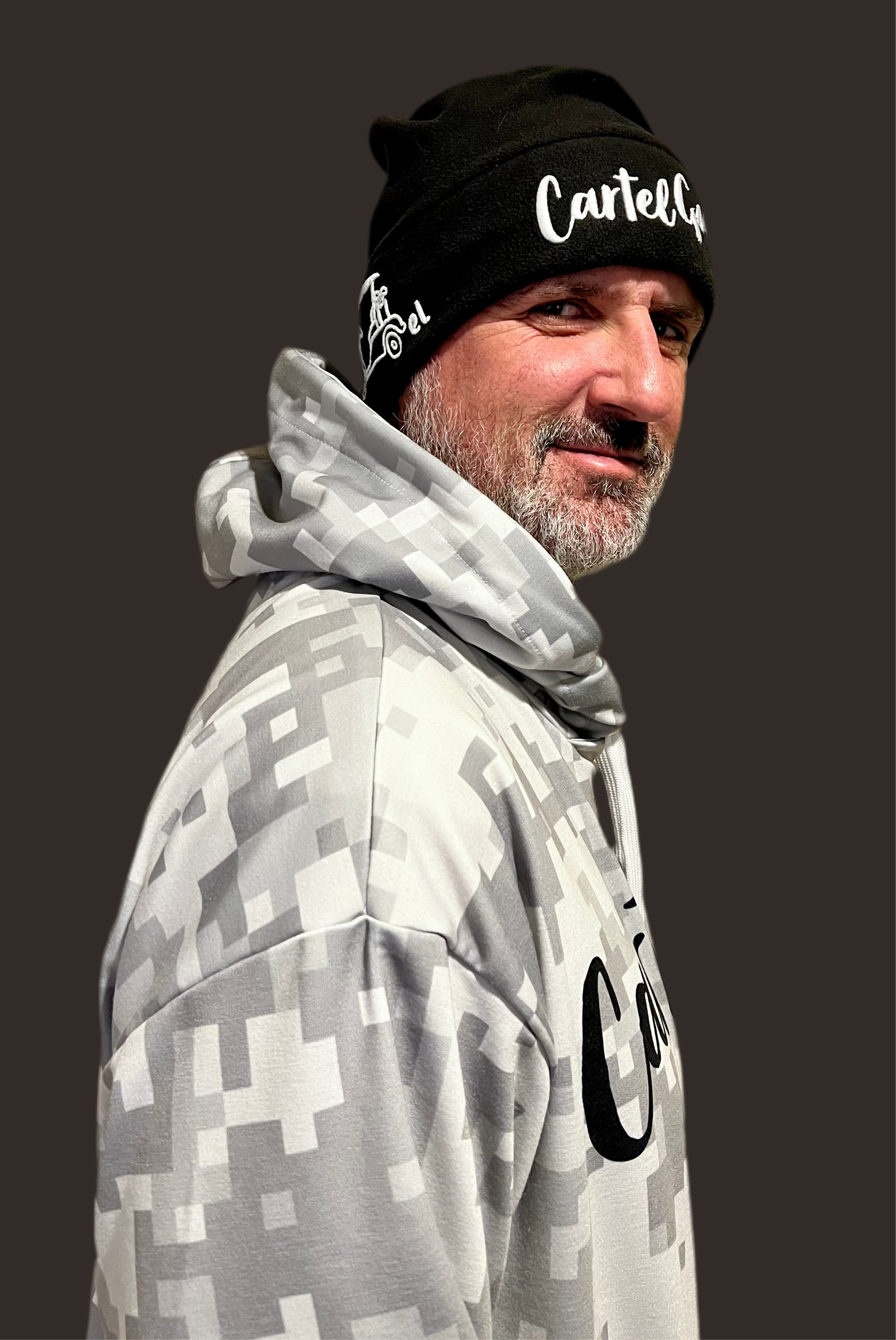 Black Fleece Beanie "Cartel Golf"