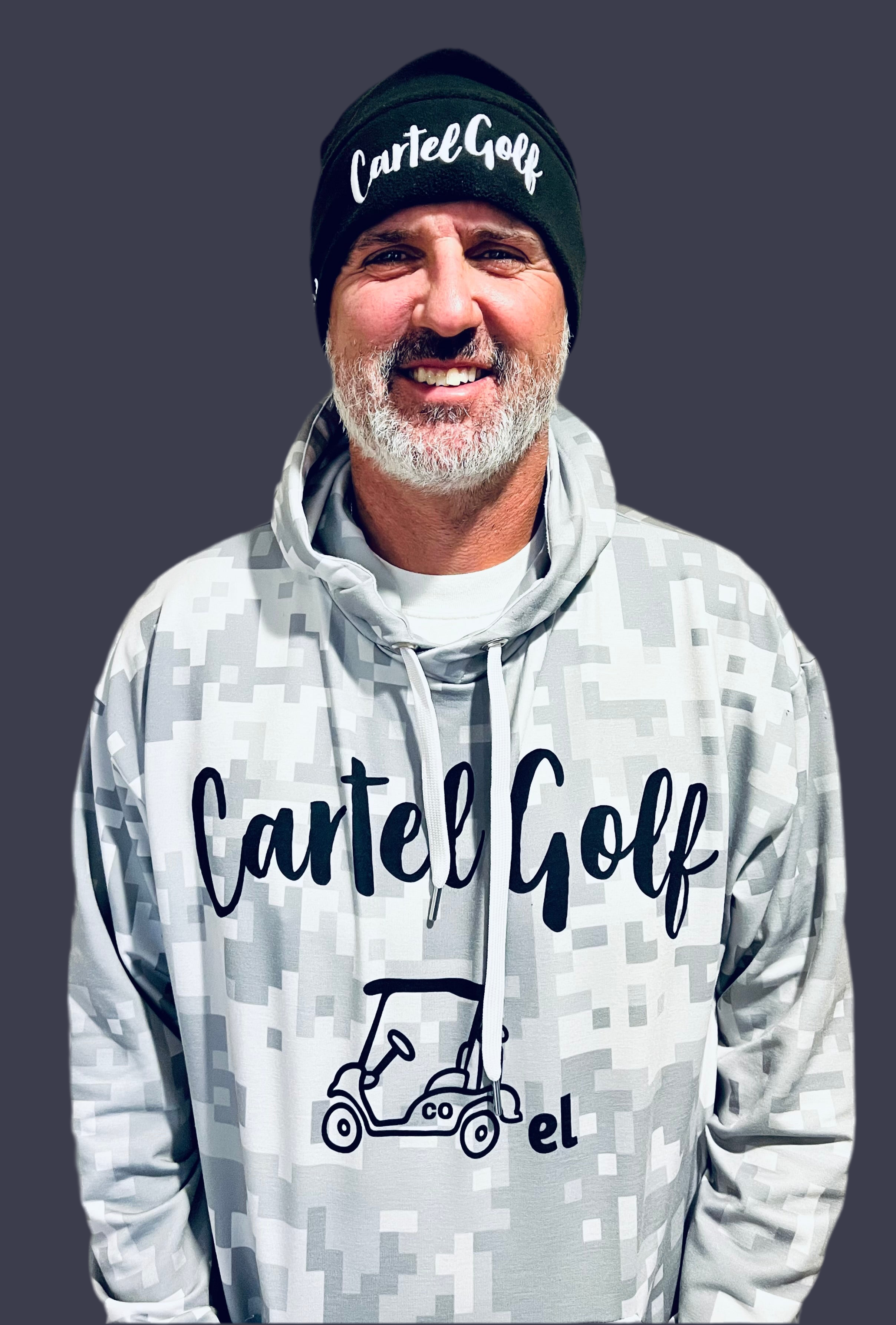 Black Fleece Beanie "Cartel Golf"