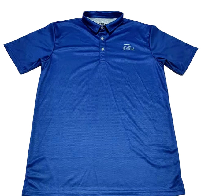 Solid Blue Polo