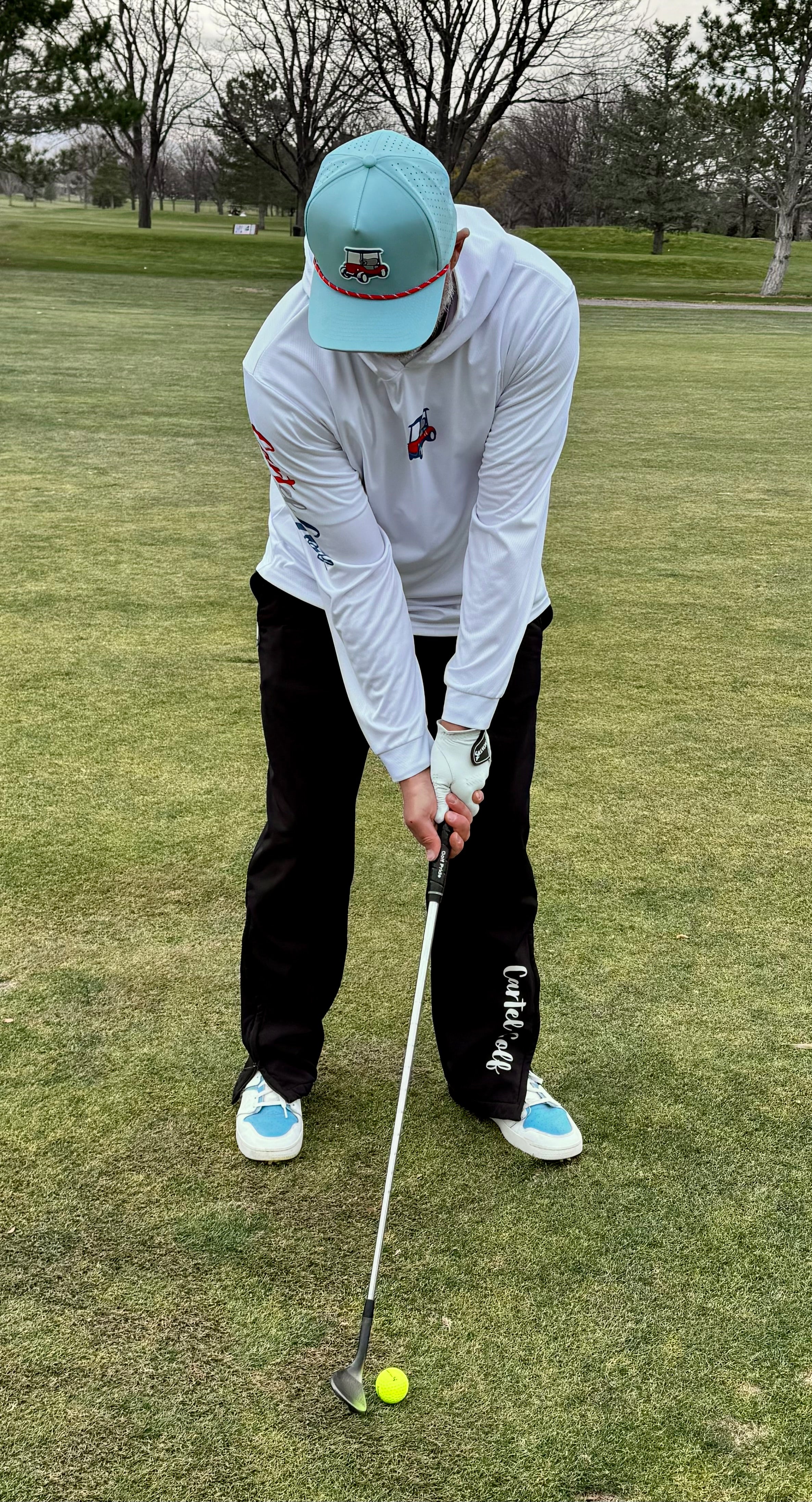 Lightweight Long Sleeve Hooded Shirt "White USA PRIDE"