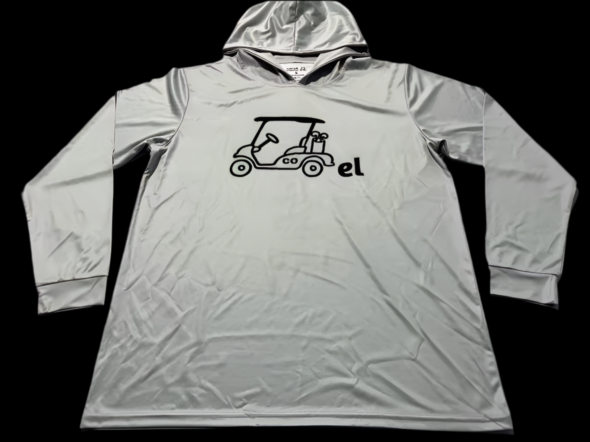 Lightweight Long Sleeve Hooded Shirt "Cartel Golf"
