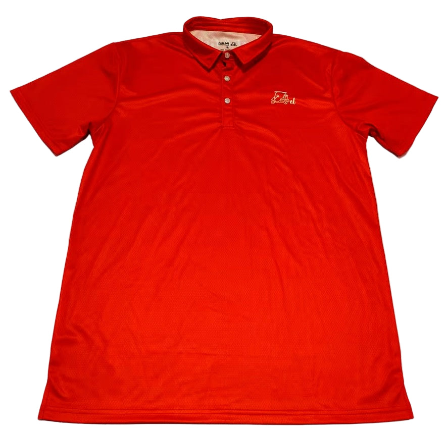 Solid Red Polo