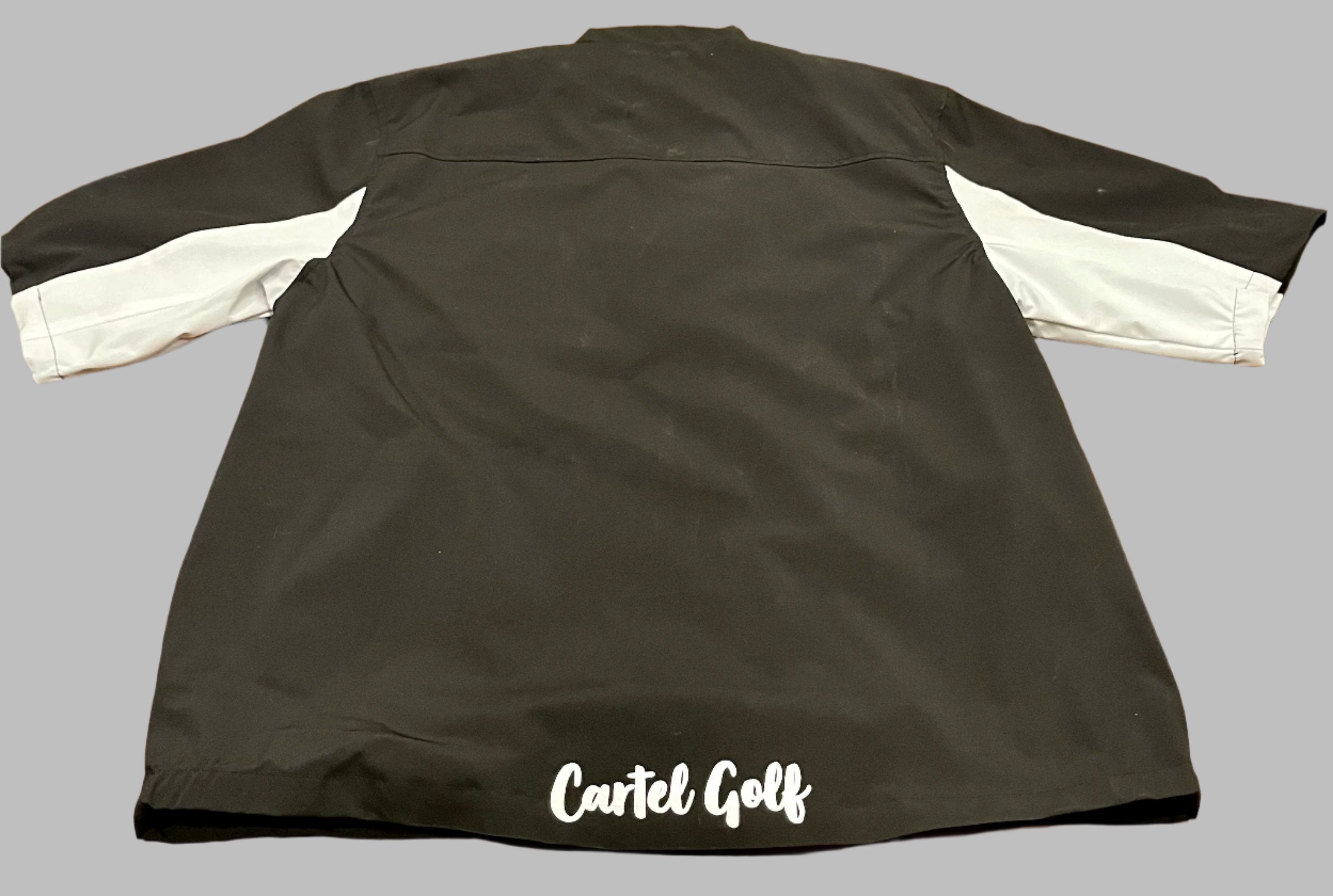 Black 1/4" Zip SS Rain/Wind Jacket Unisex