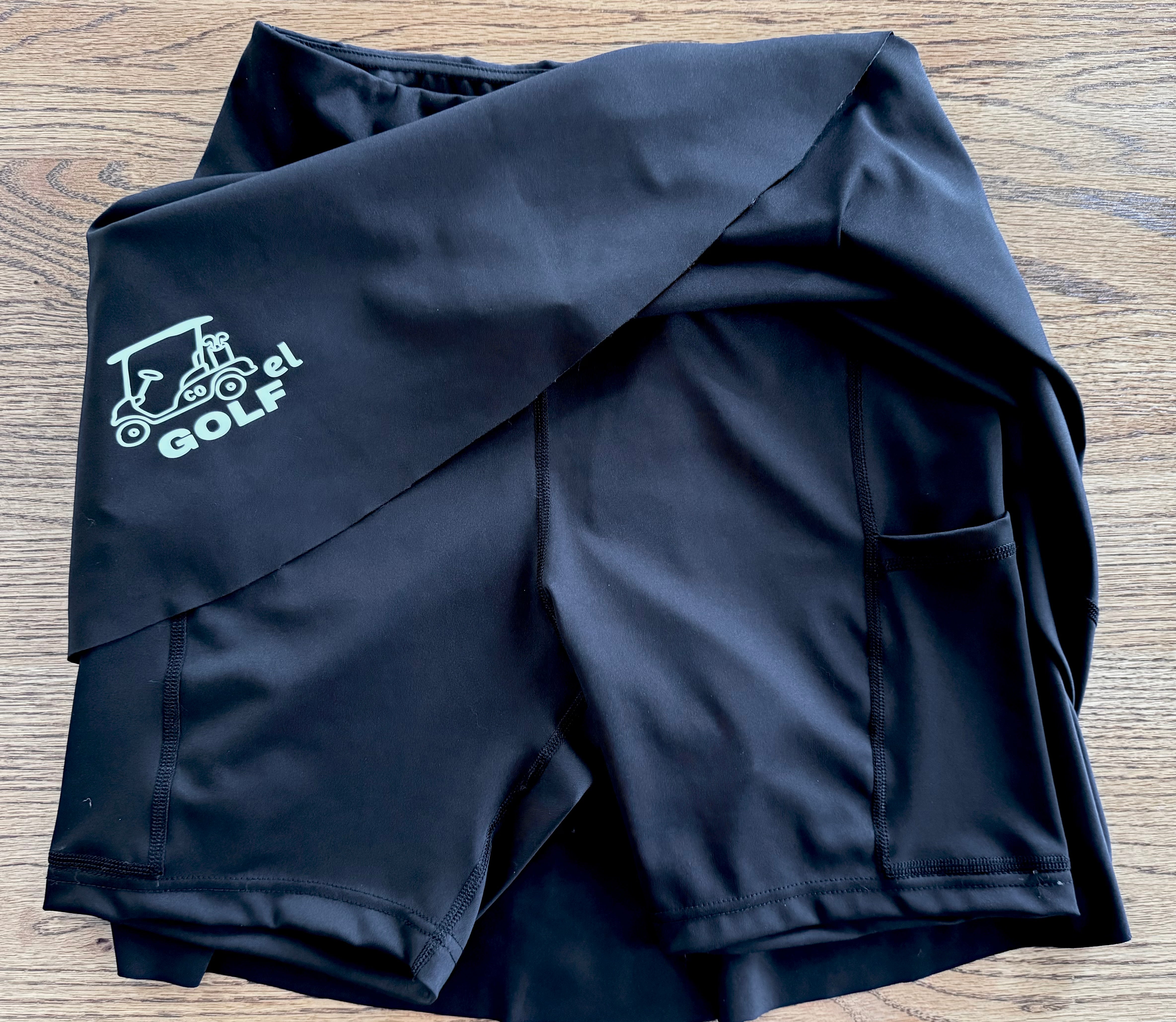 Black Skirt w/Skorts