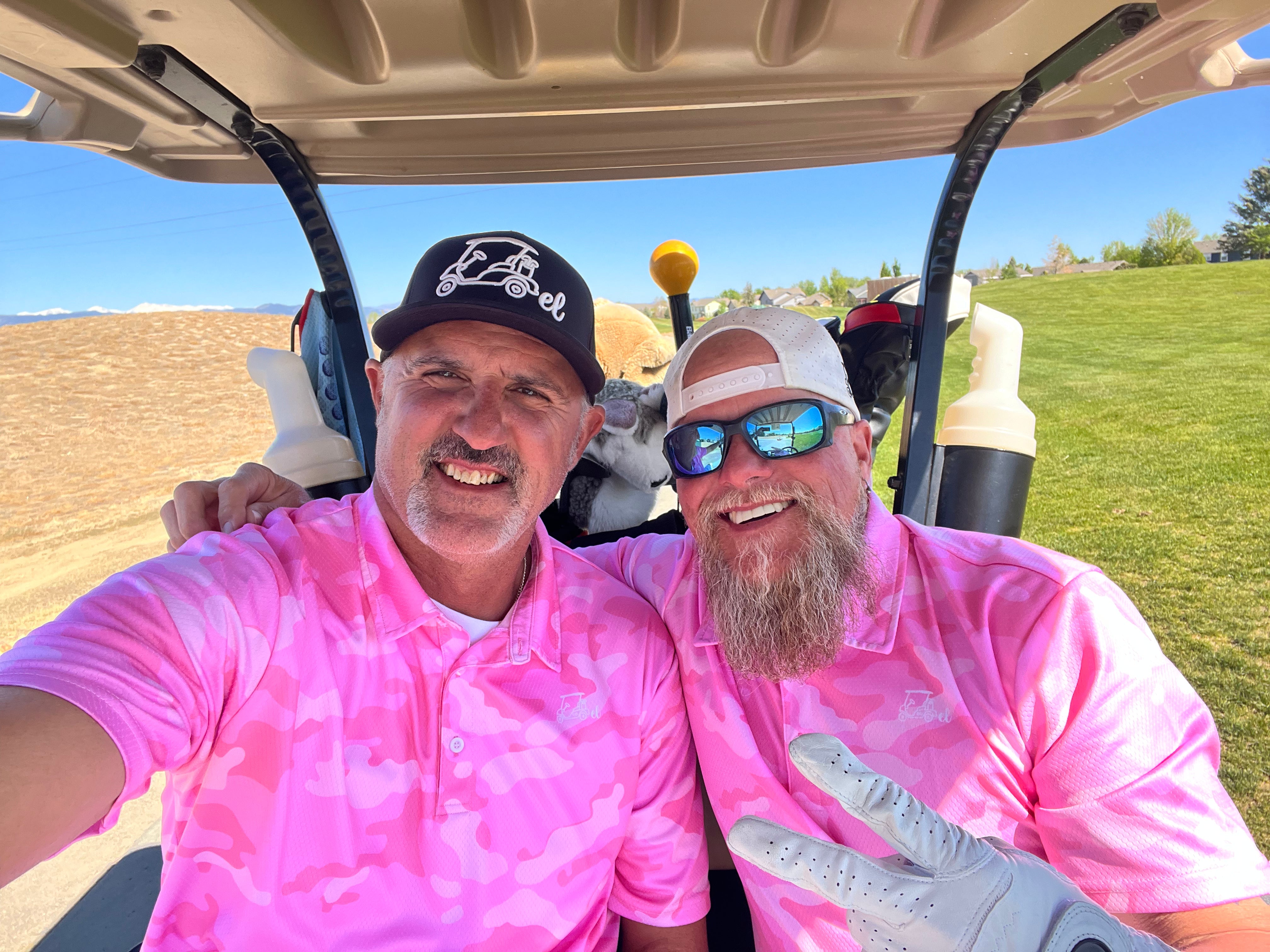 Pink Camo Polo