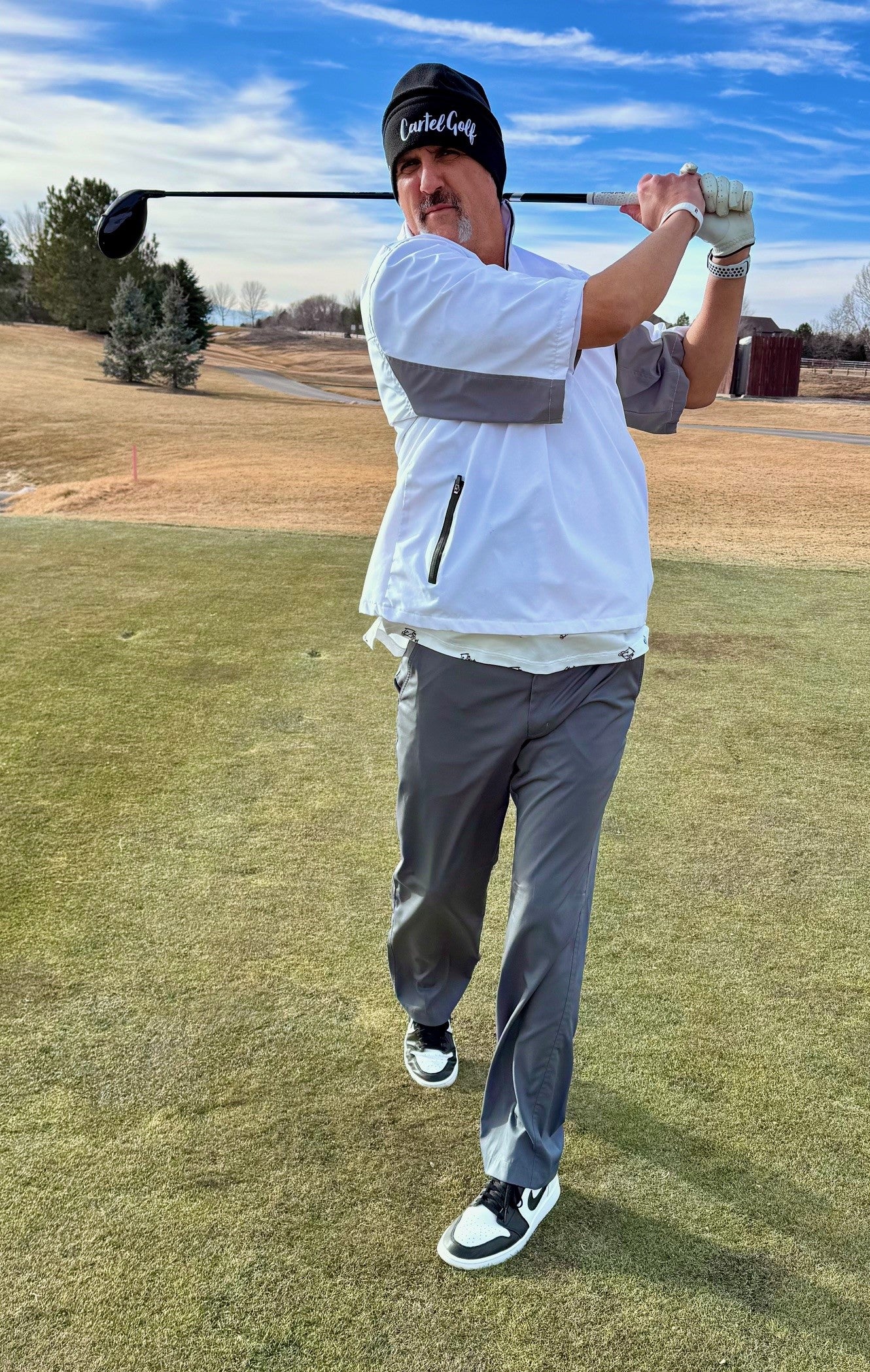 Black Fleece Beanie "Cartel Golf"