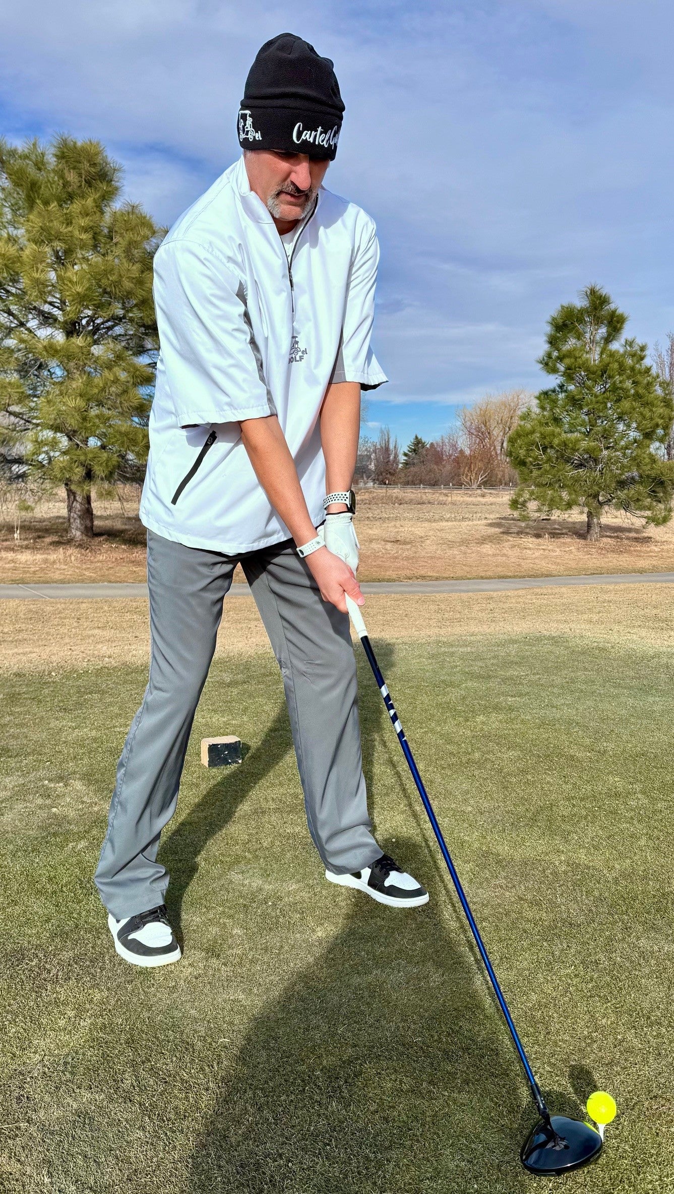 Black Fleece Beanie "Cartel Golf"