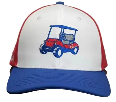 Red, White & Blue Retro Hat