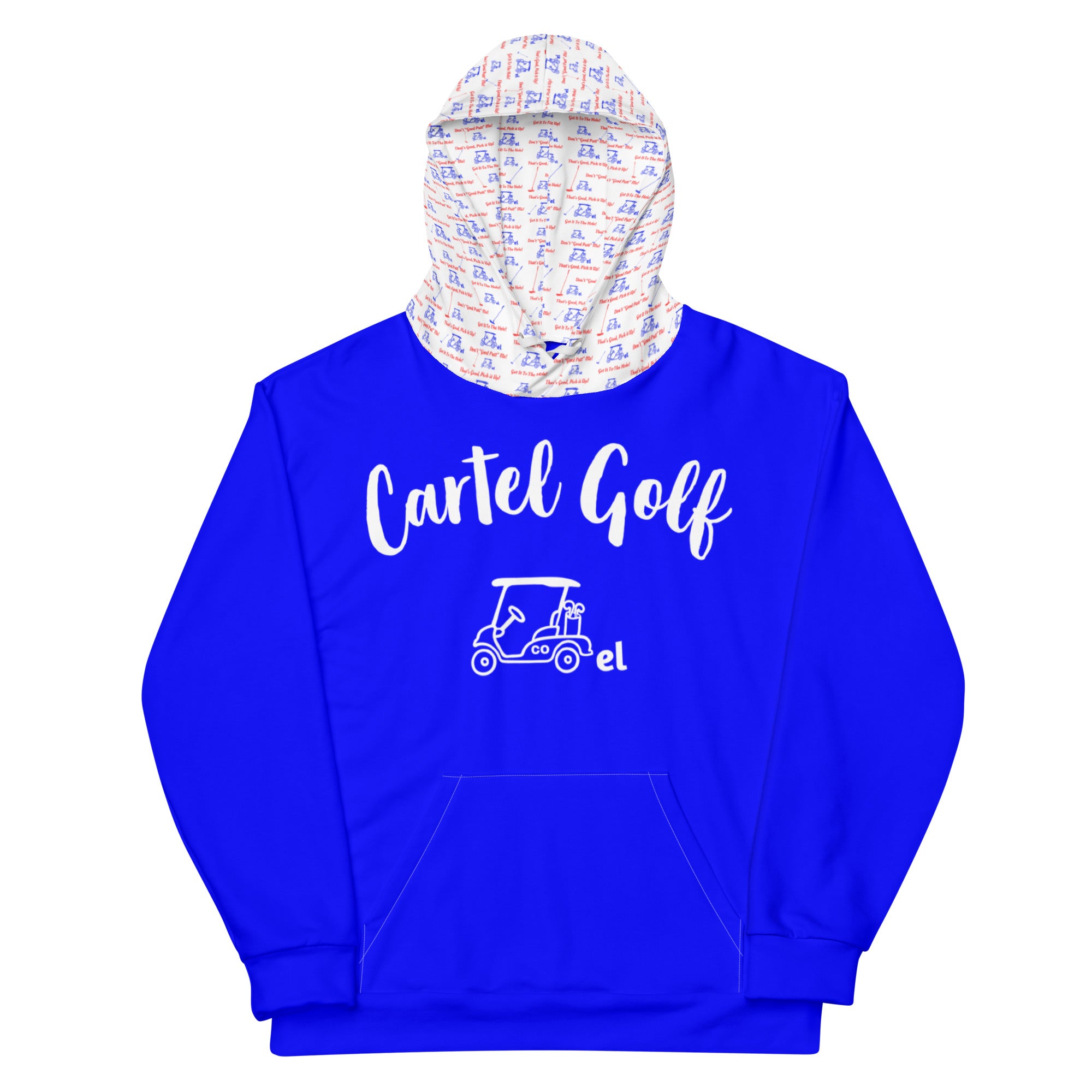 Unisex Hoodie "That's good/Get it to the hole/Don't good putt me"
