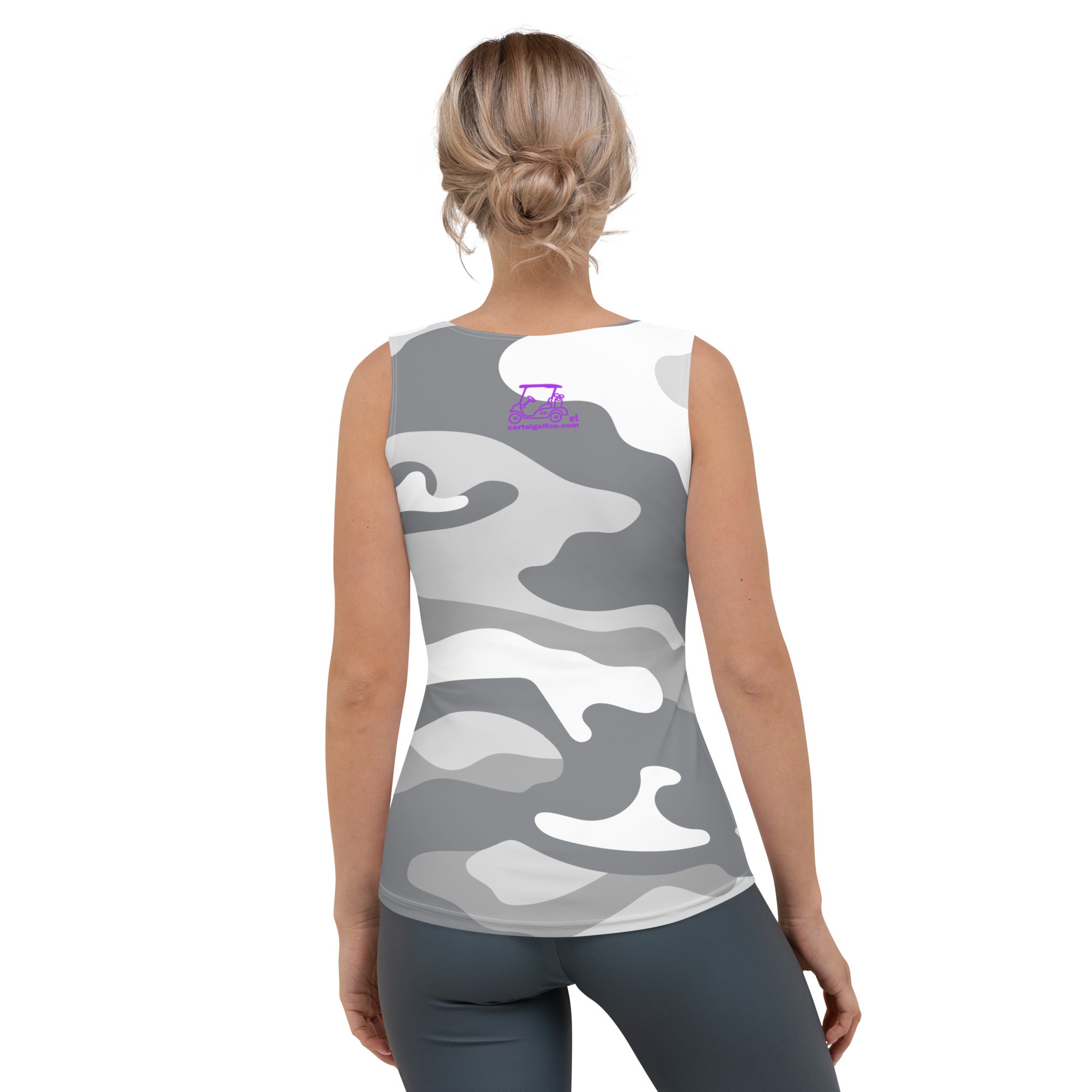 Camo Purple Tank Top