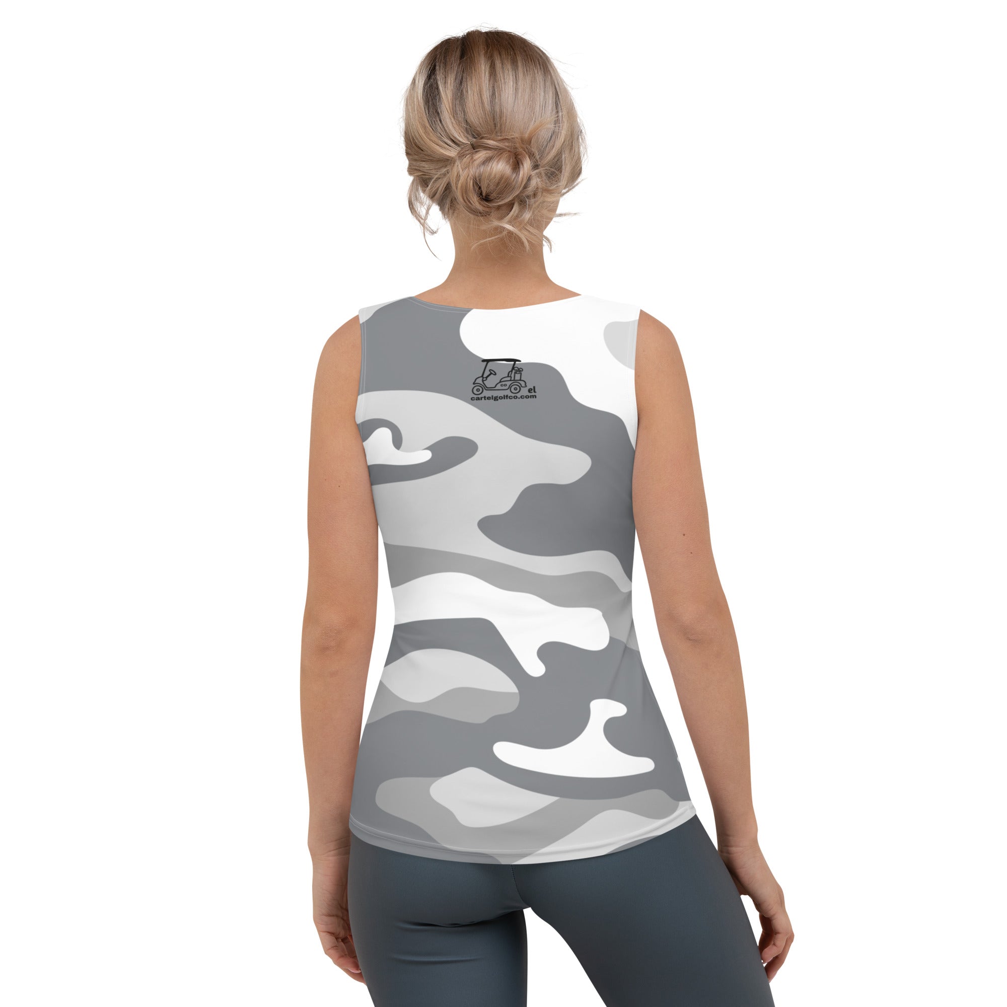 Camo Black Tank Top