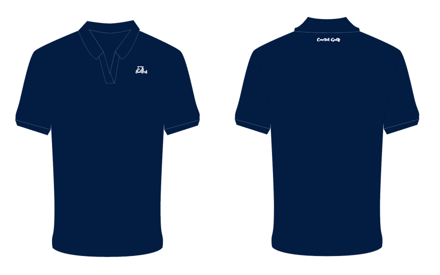 Solid Navy Polo