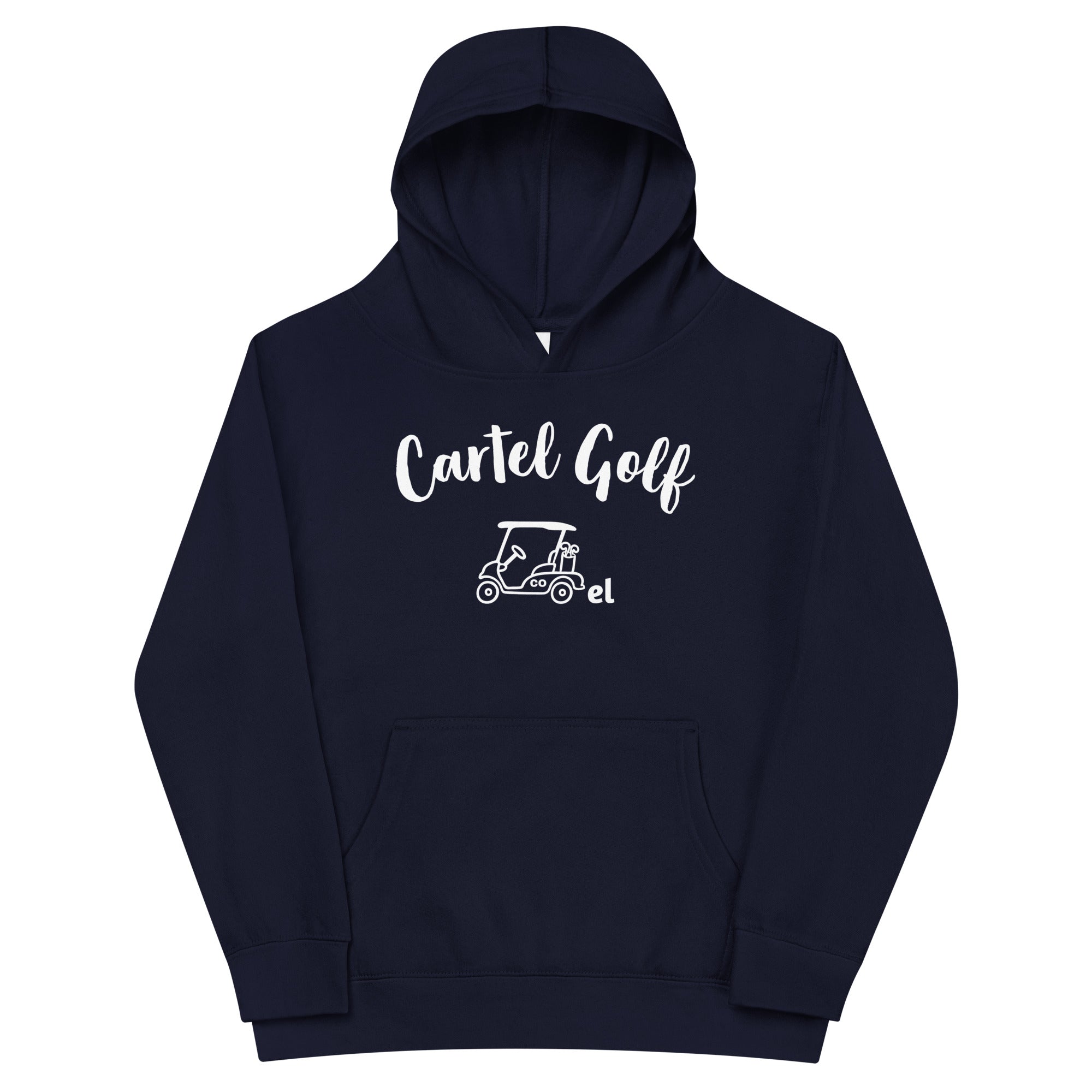 Kids fleece hoodie "Cartel Golf"
