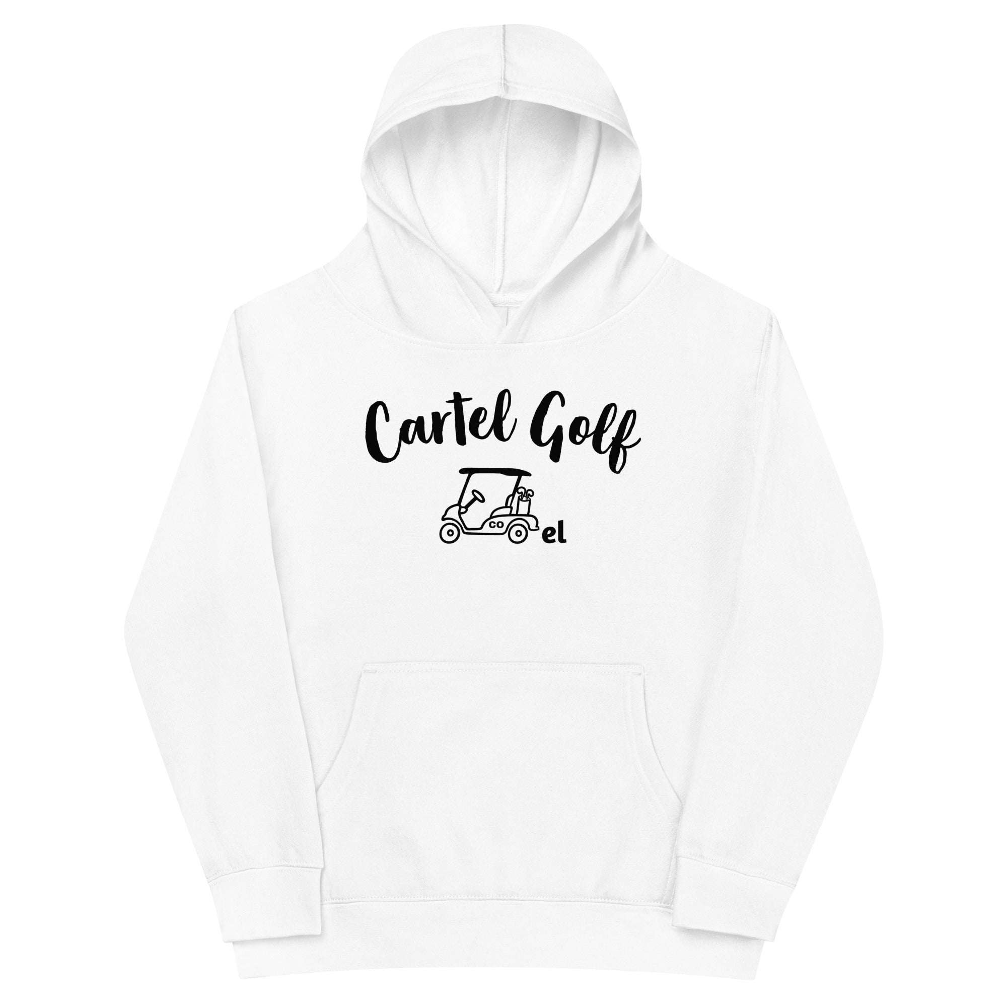 Kids fleece hoodie "Cartel Golf"
