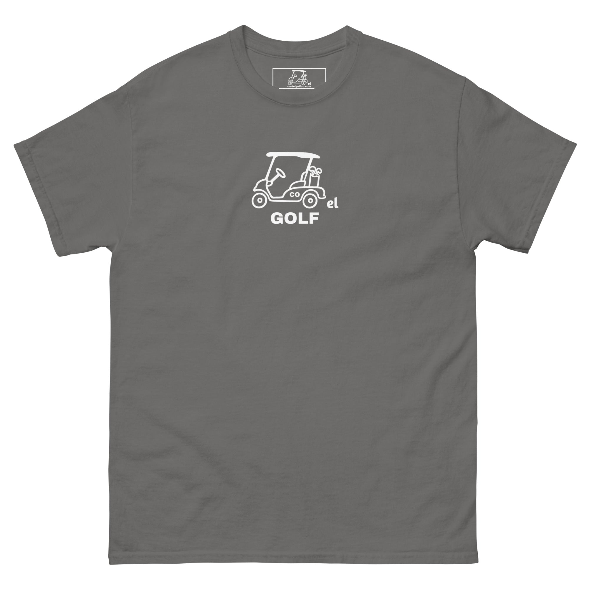Men's classic tee "Born to golf, Forced to work"